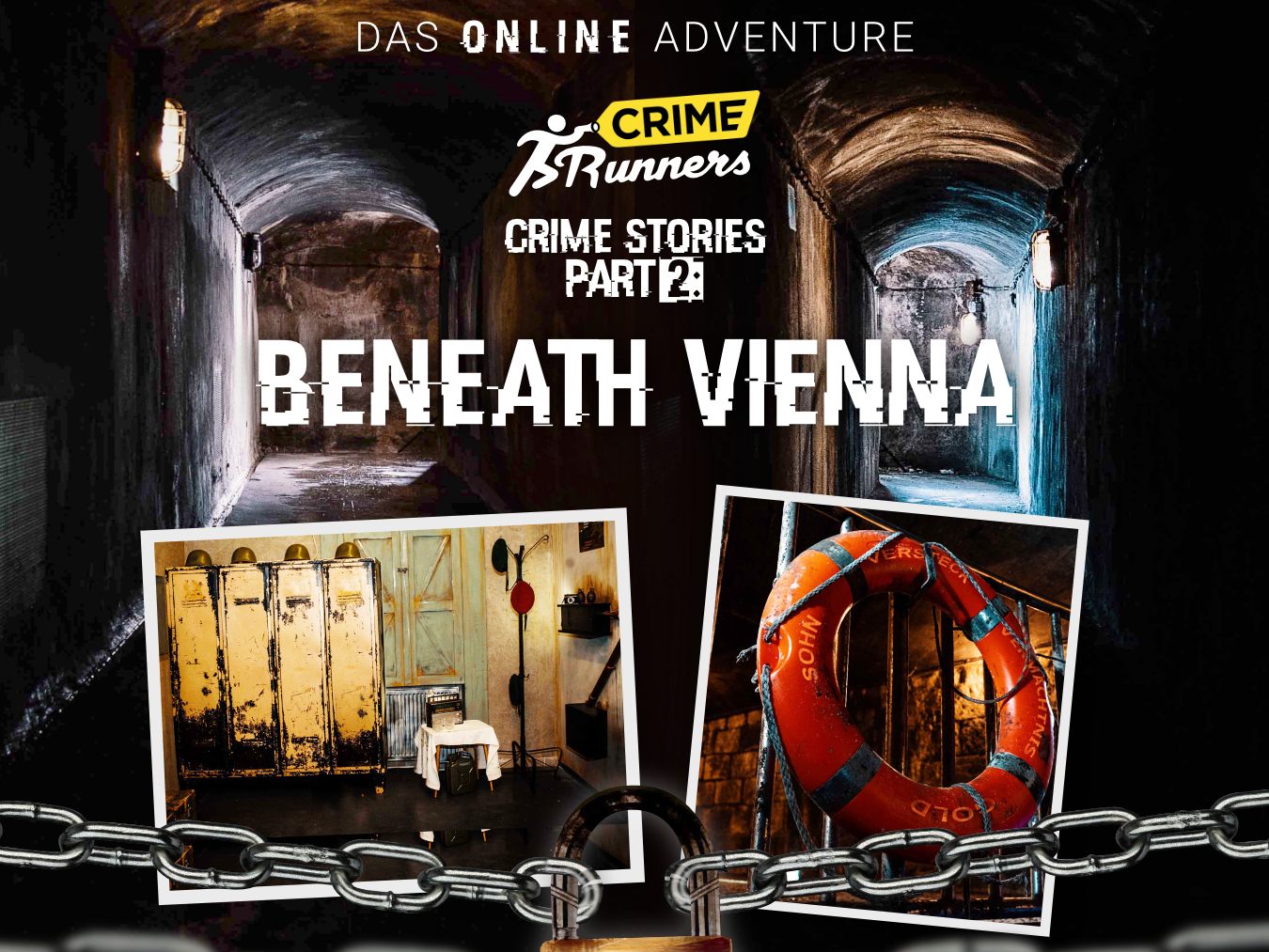 Escape Game für Zuhause von Crime Runners. Escape Game für Zuhause von Crime Runners.