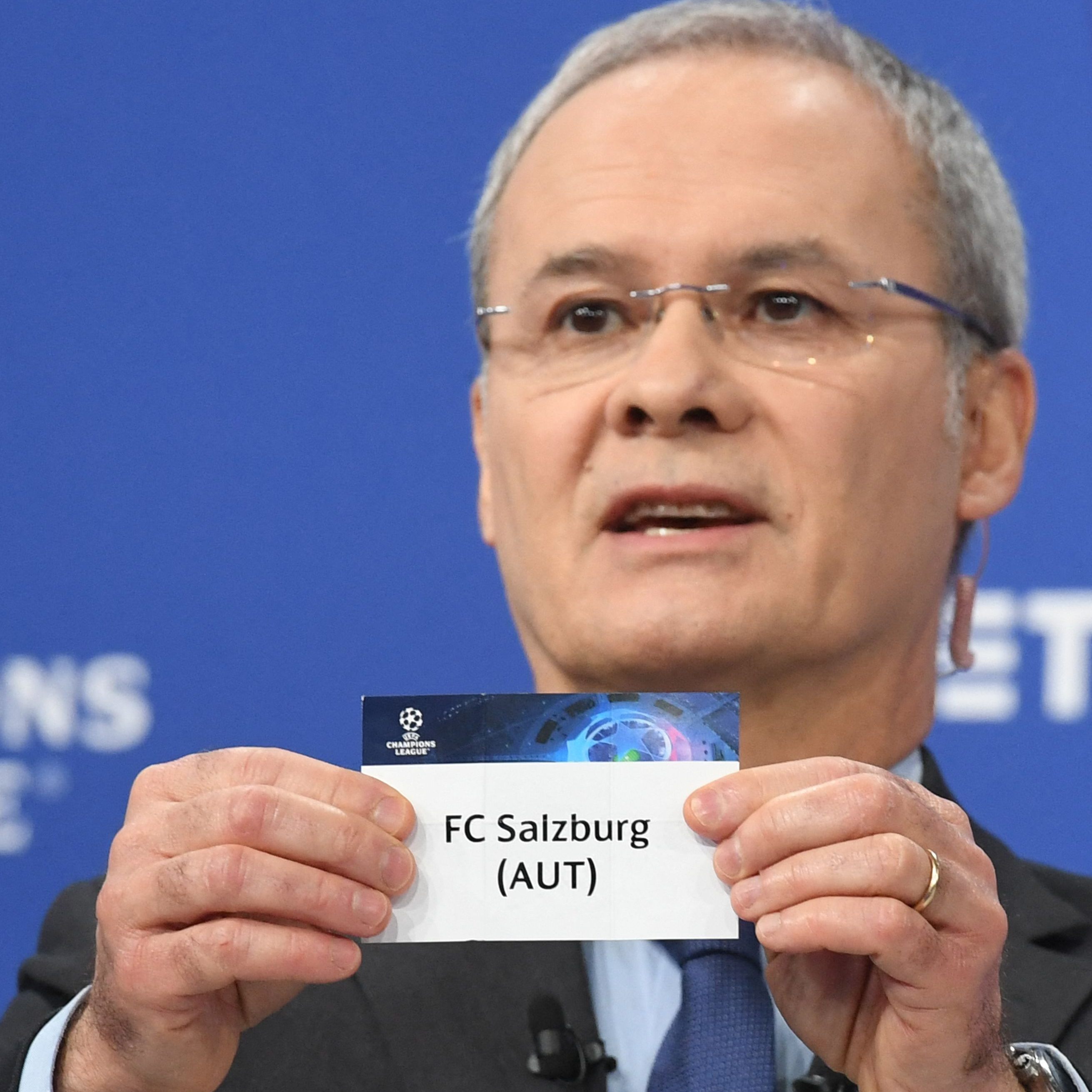 Um 15.00 Uhr wird die neue Auslosung einen neuen Gegner für Rb Salzburg im CL-Achtelfinale bringen.