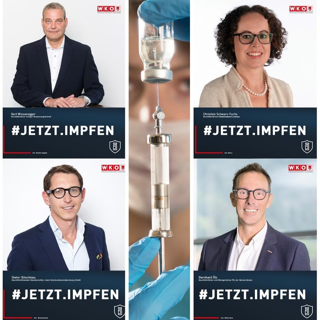Diese Unternehmer setzen ein Zeichen und beteiligen sich an der Aktion #jetztimpfen.