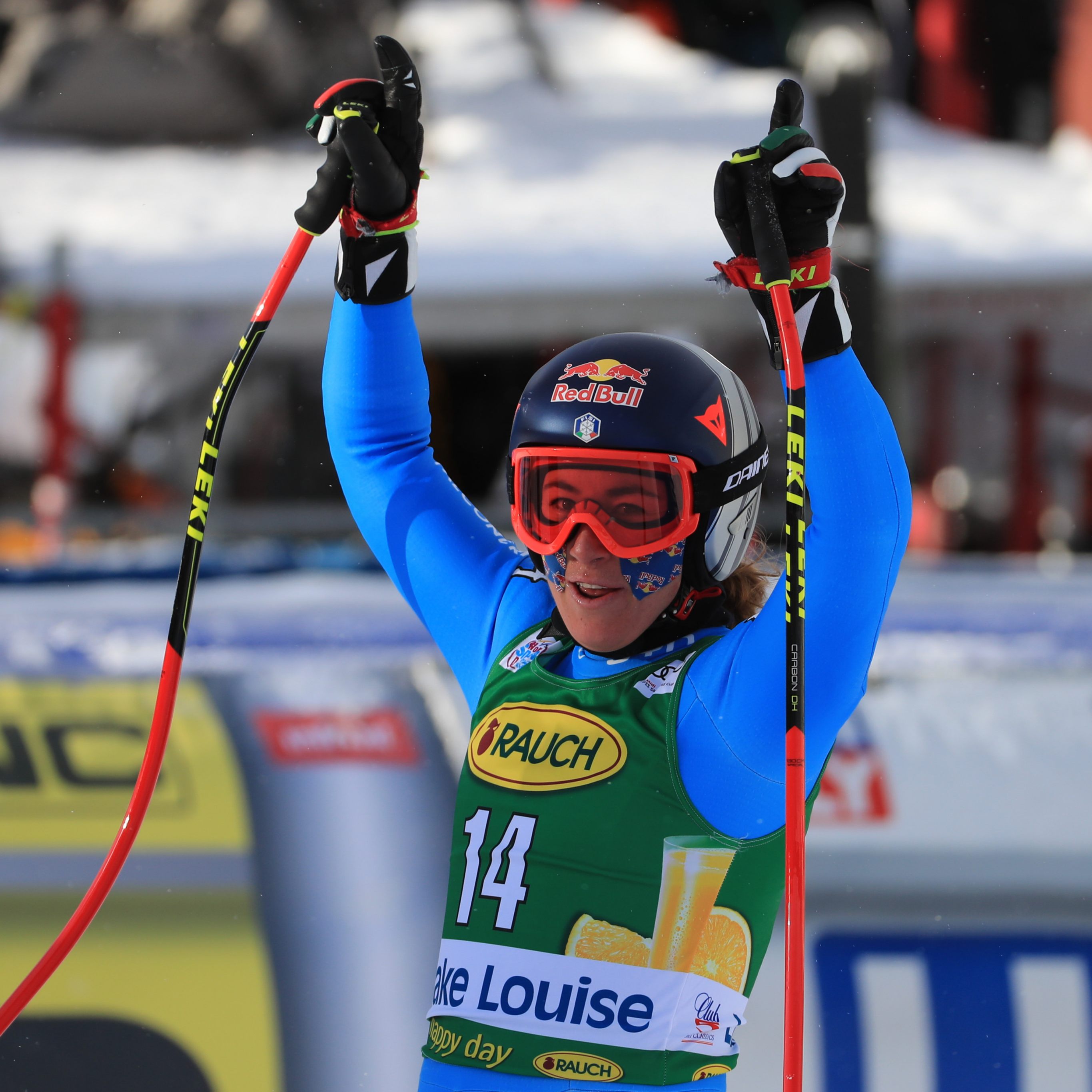 Sofia Goggia war auch heute nicht zu schlagen.