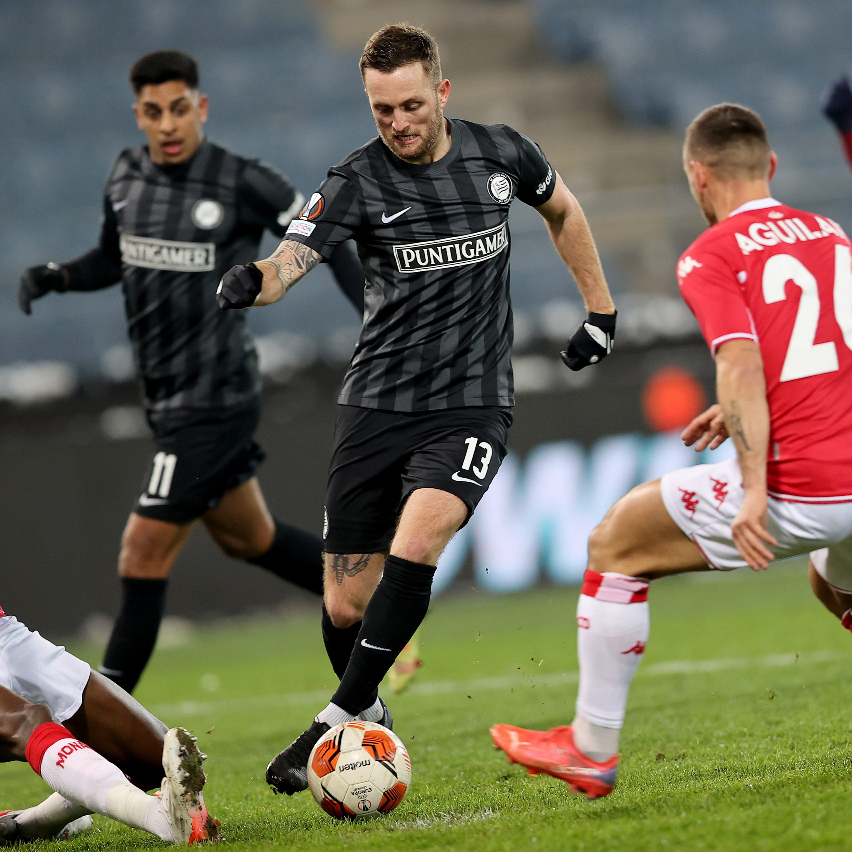 Jantscher erzielte die frühe Führung für die Grazer.