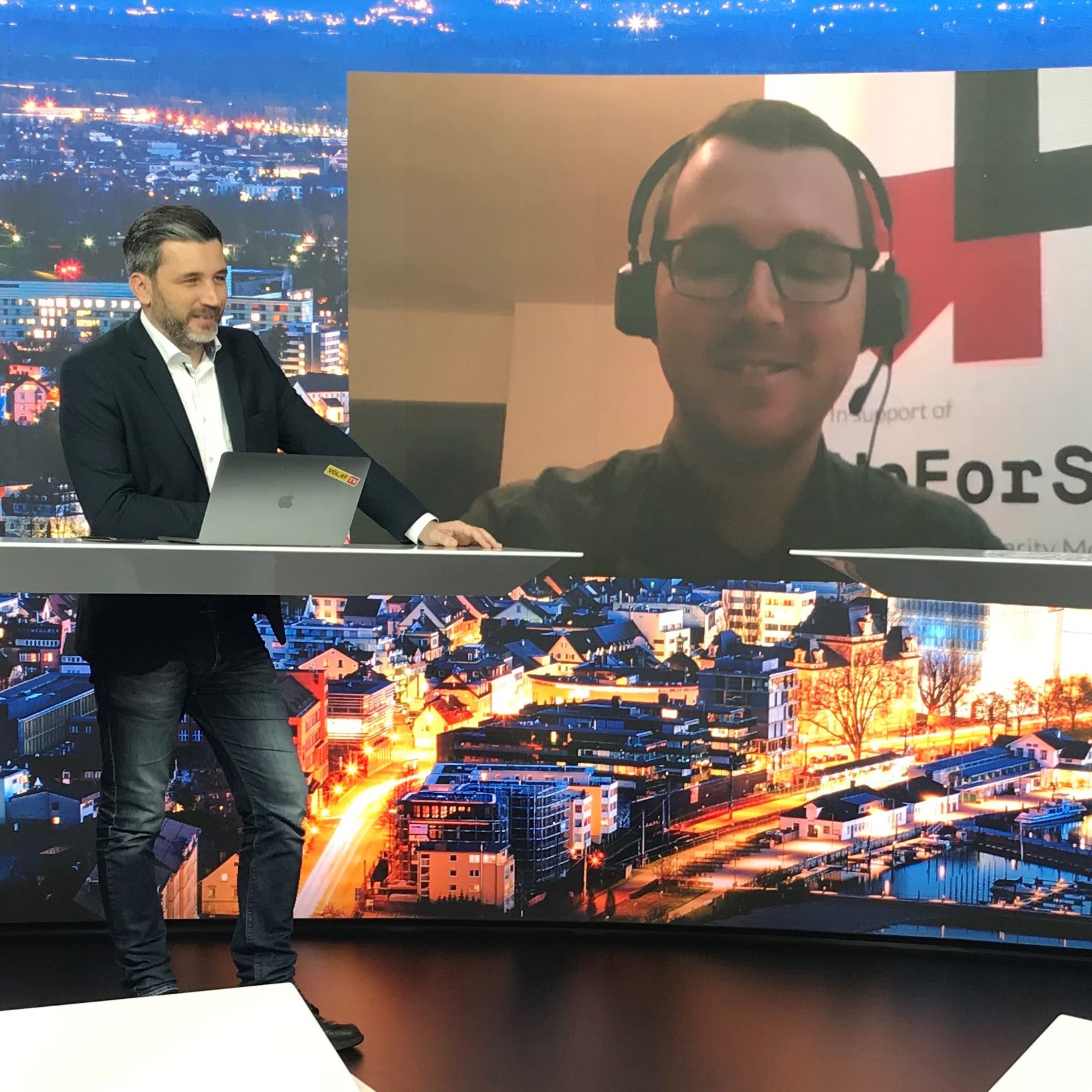 Gerhard Wagner, Obmann von HeForShe Vienna, zu Gast bei "Vorarlberg LIVE".