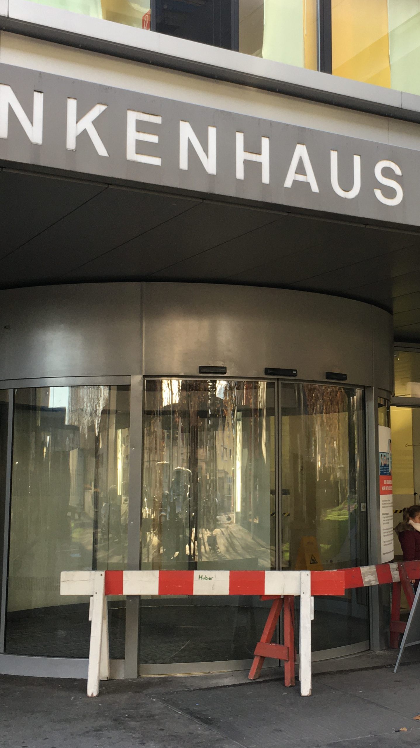 Zutrittsregeln in den Krankenhäusern