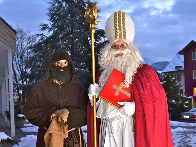Nikolaus und Knecht Ruprecht