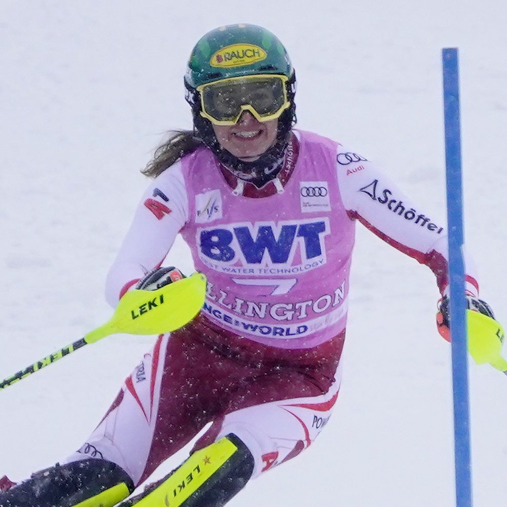 Auch Katharina Liensberger möchte in Lienz auf das Podest.