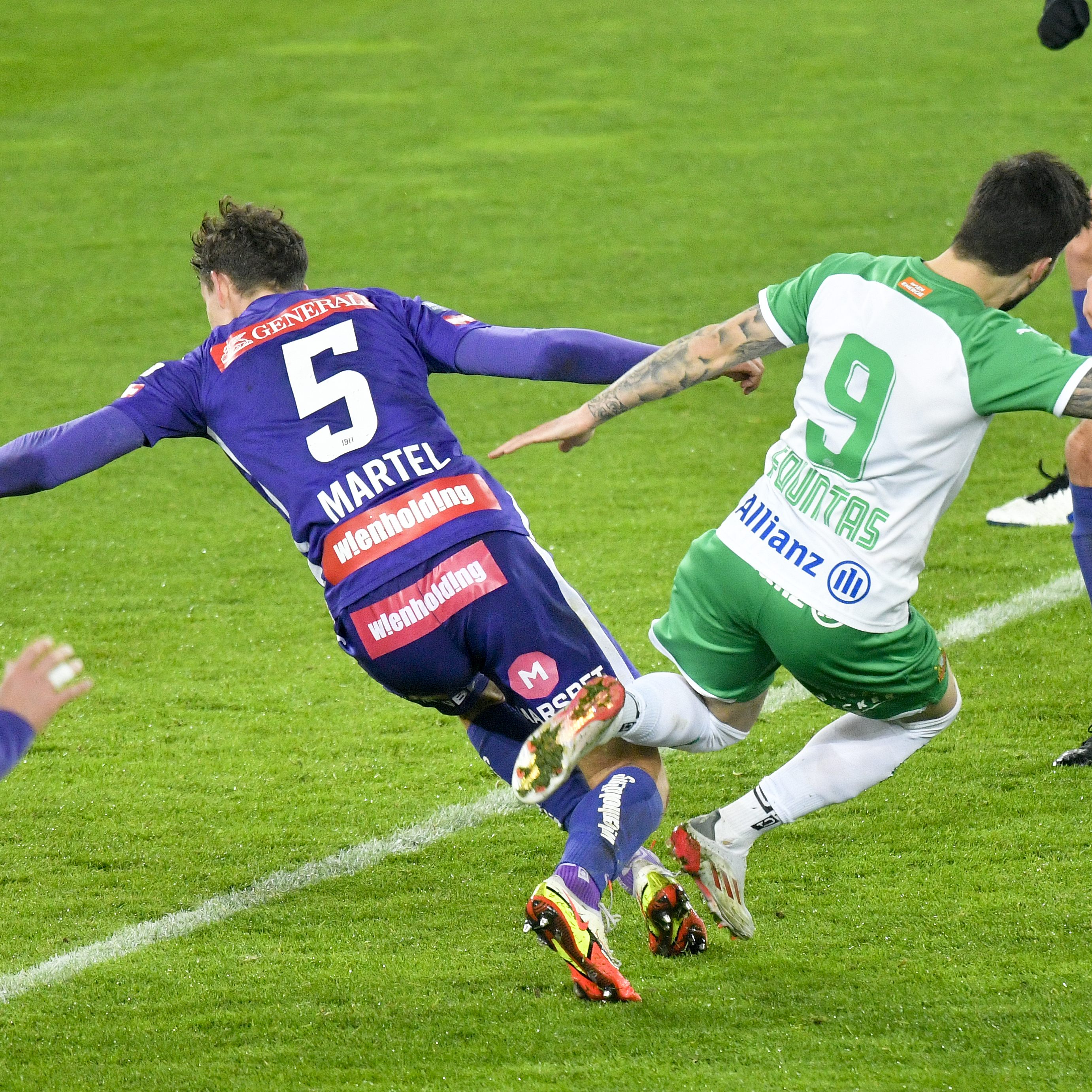 Rapid und Austria trennten sich unentschieden.