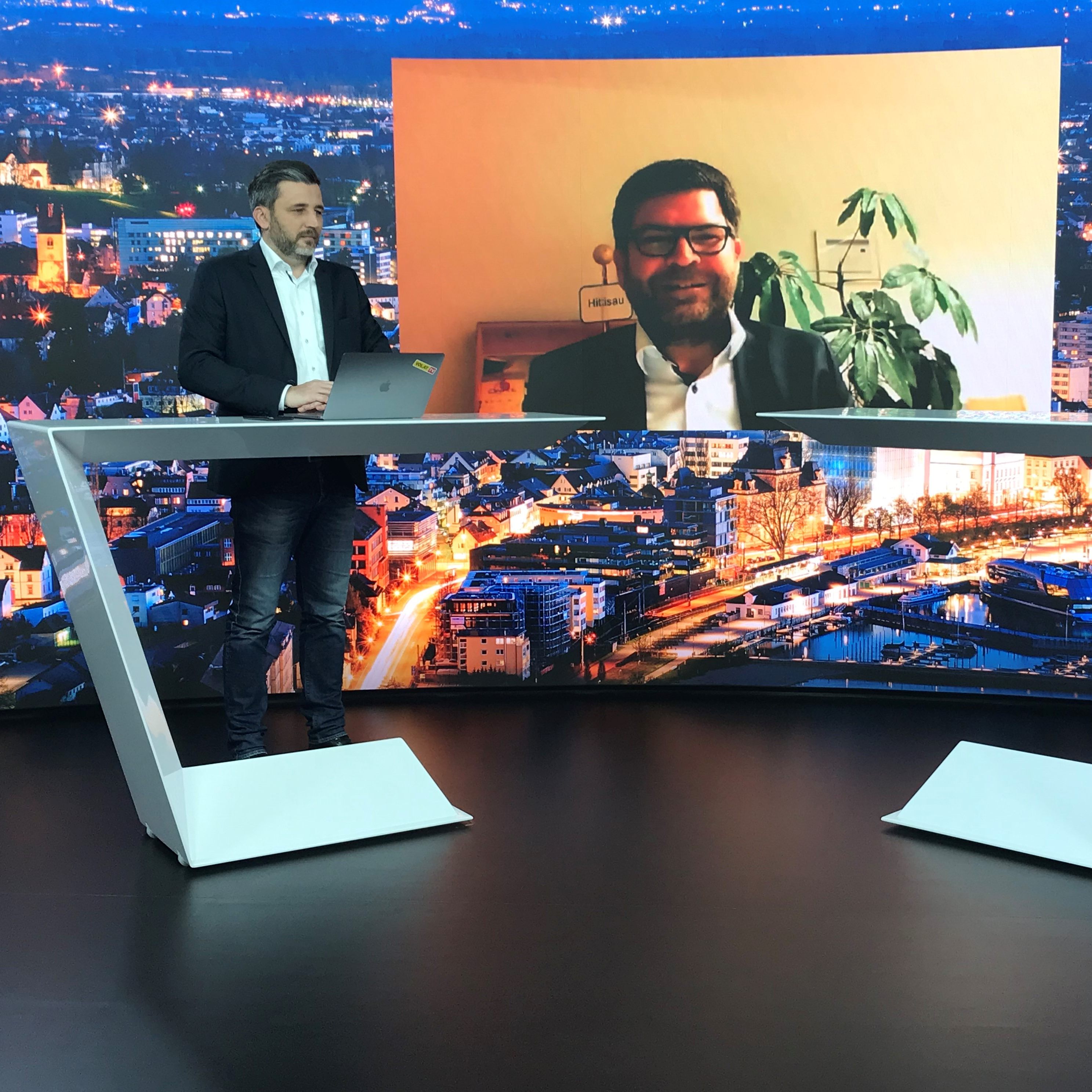 Gerhard Beer bei "Vorarlberg LIVE".