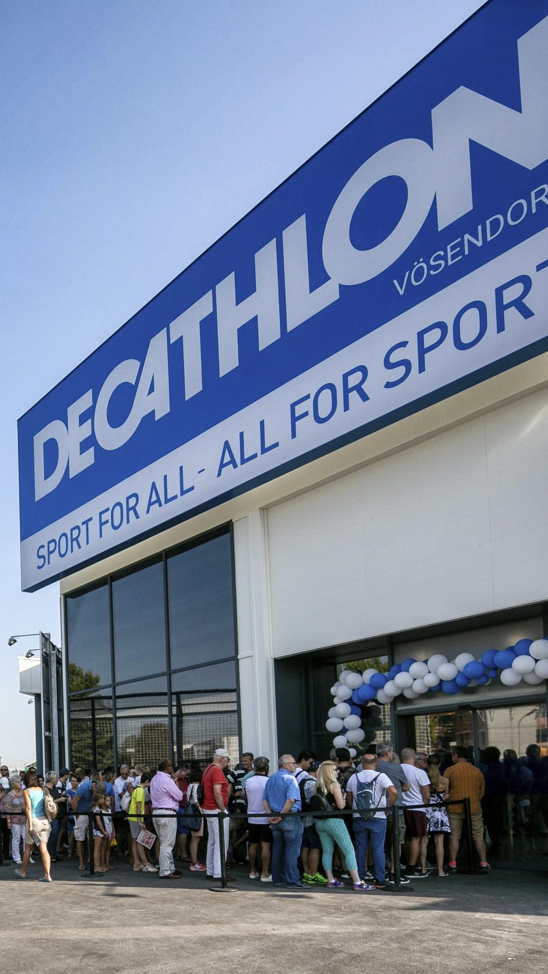 In Wien-Stadlau und in Vösendorf gibt es Decathlon-Standorte.