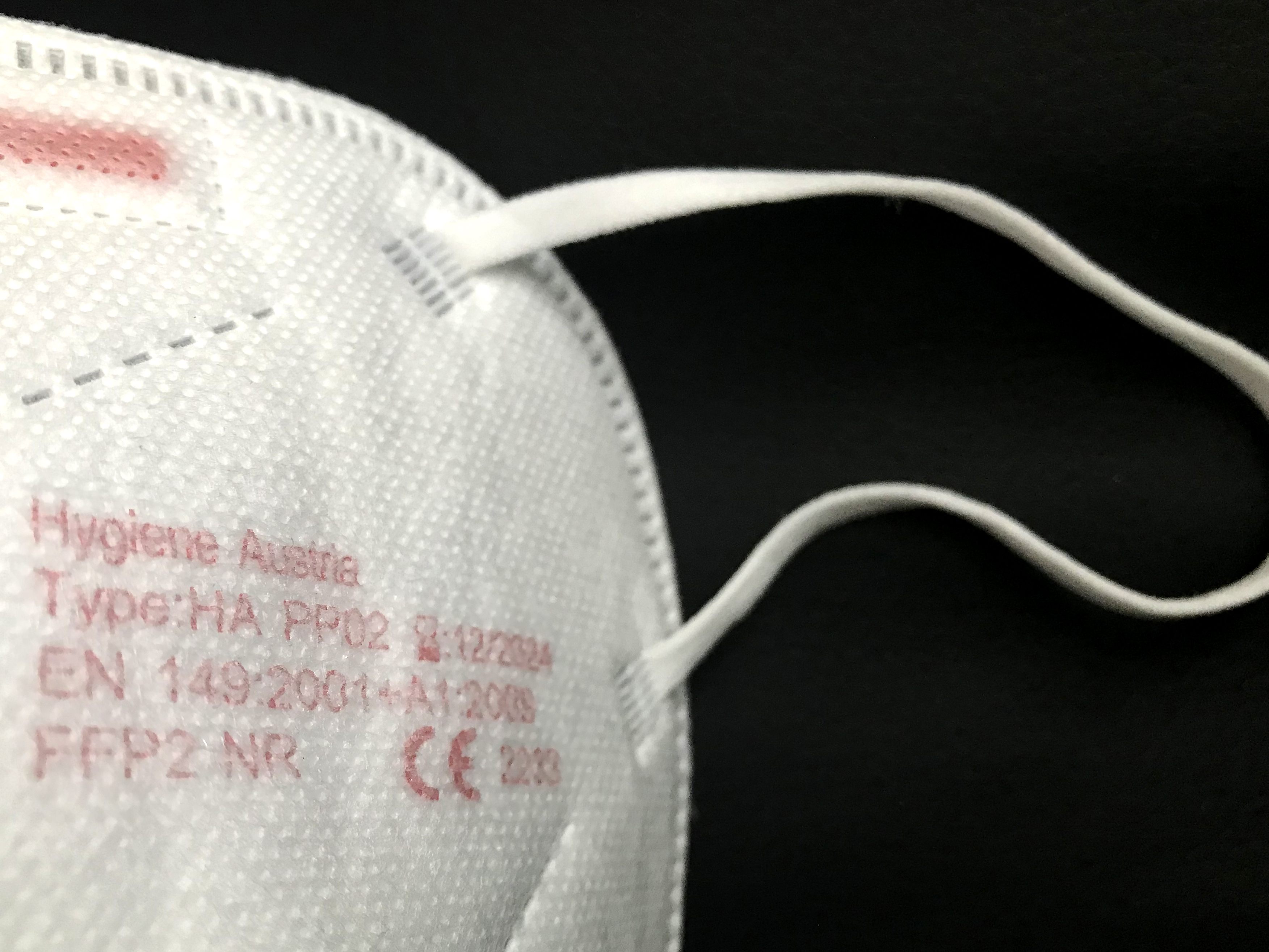 Die "Made in Austria"-Masken kamen zum Teil aus China.