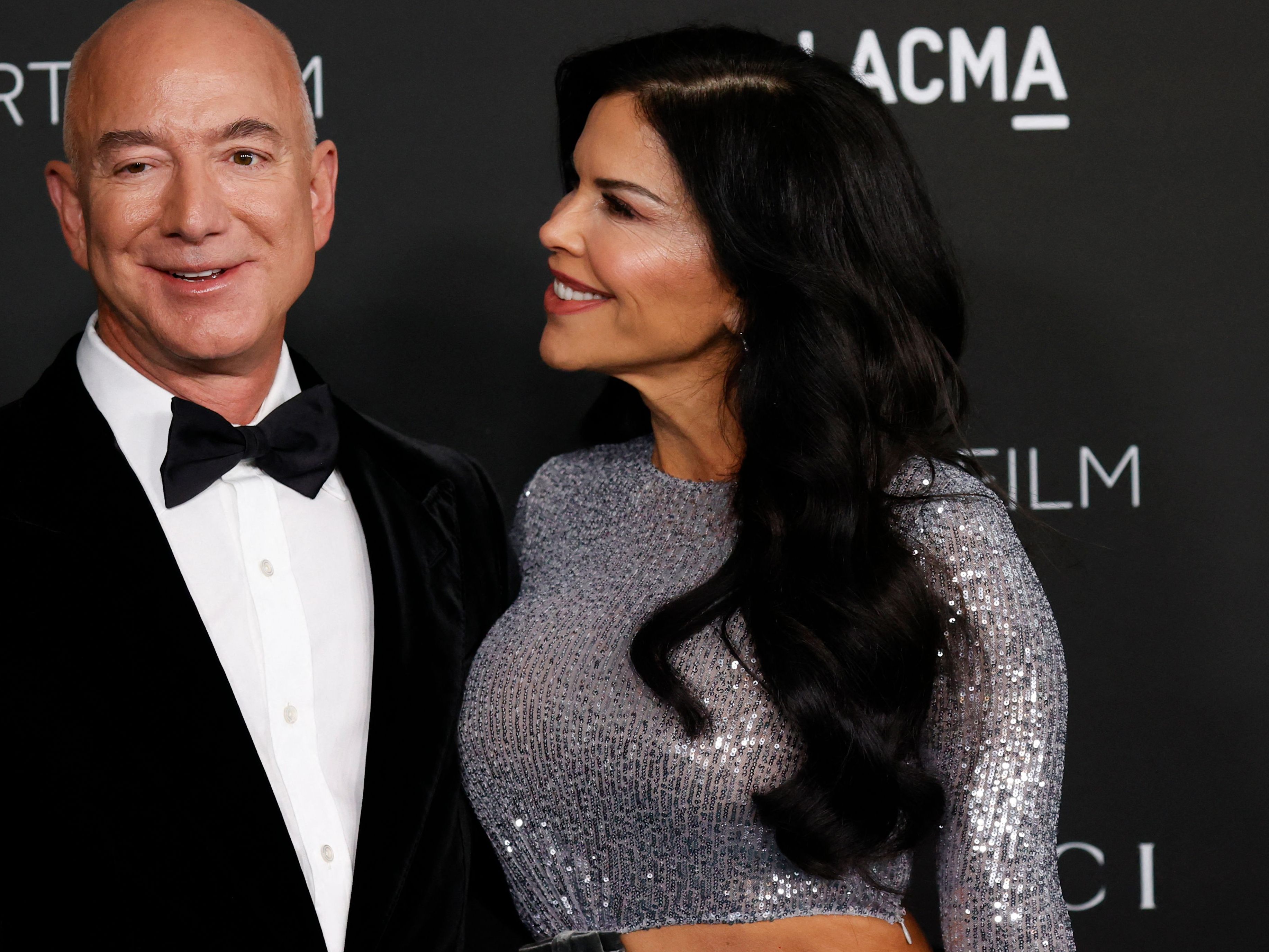 Jeff Bezos mit Freundin Lauren Sanchez.