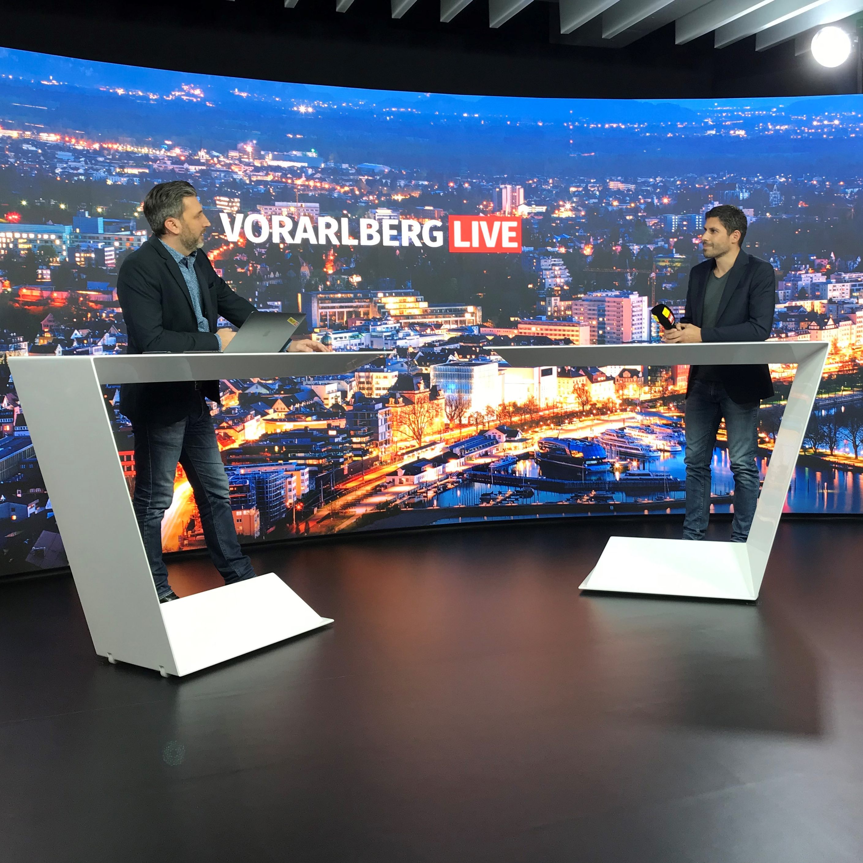 Bastian Kresser bei "Vorarlberg LIVE".