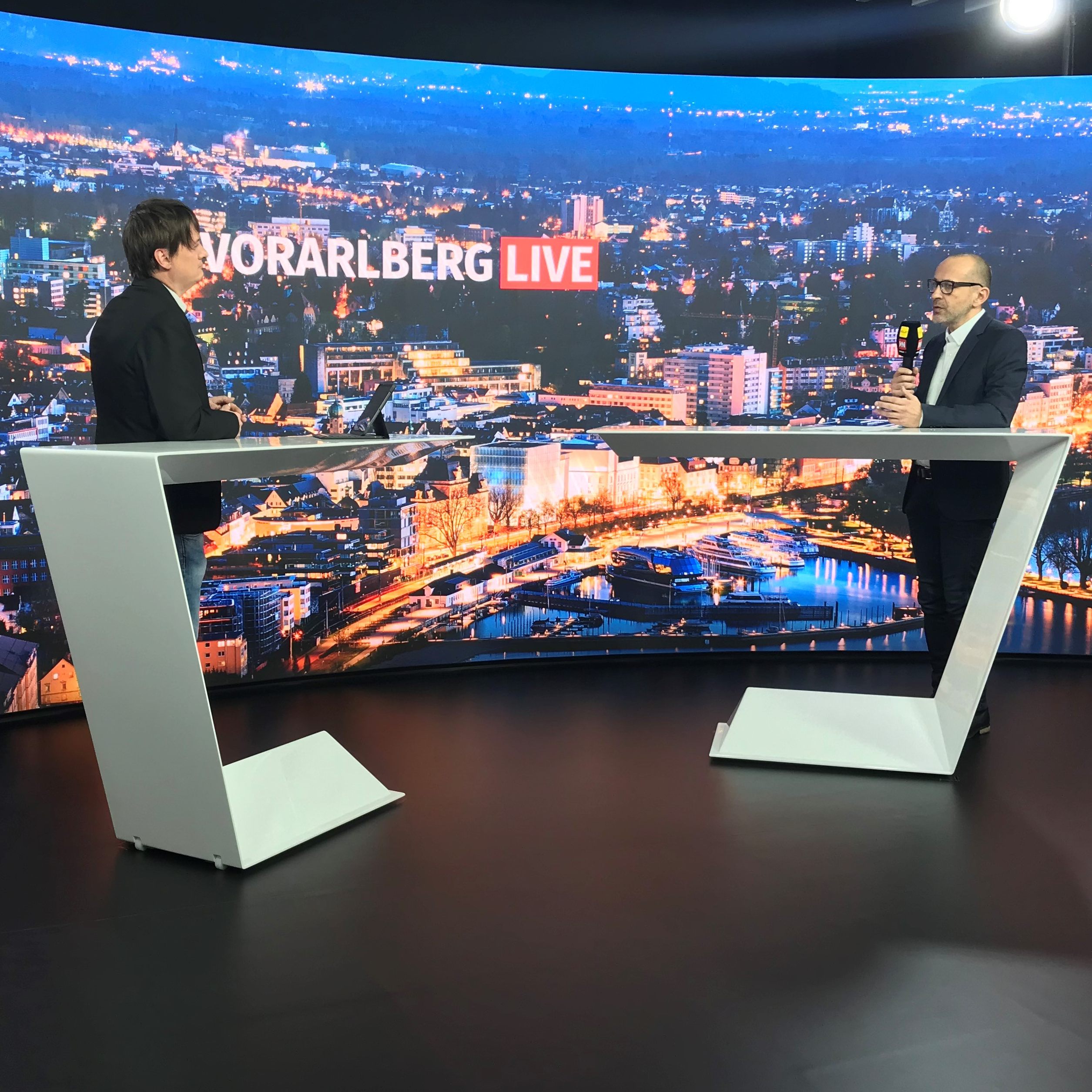 Dr. Wolfgang List war zu Gast bei "Vorarlberg LIVE".