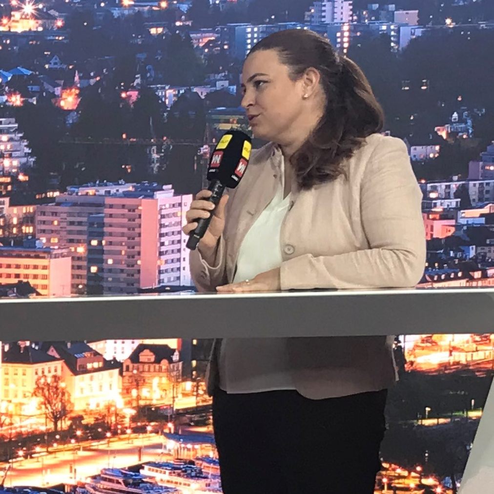 Nina Tomaselli (Grüne) bei "Vorarlberg LIVE".