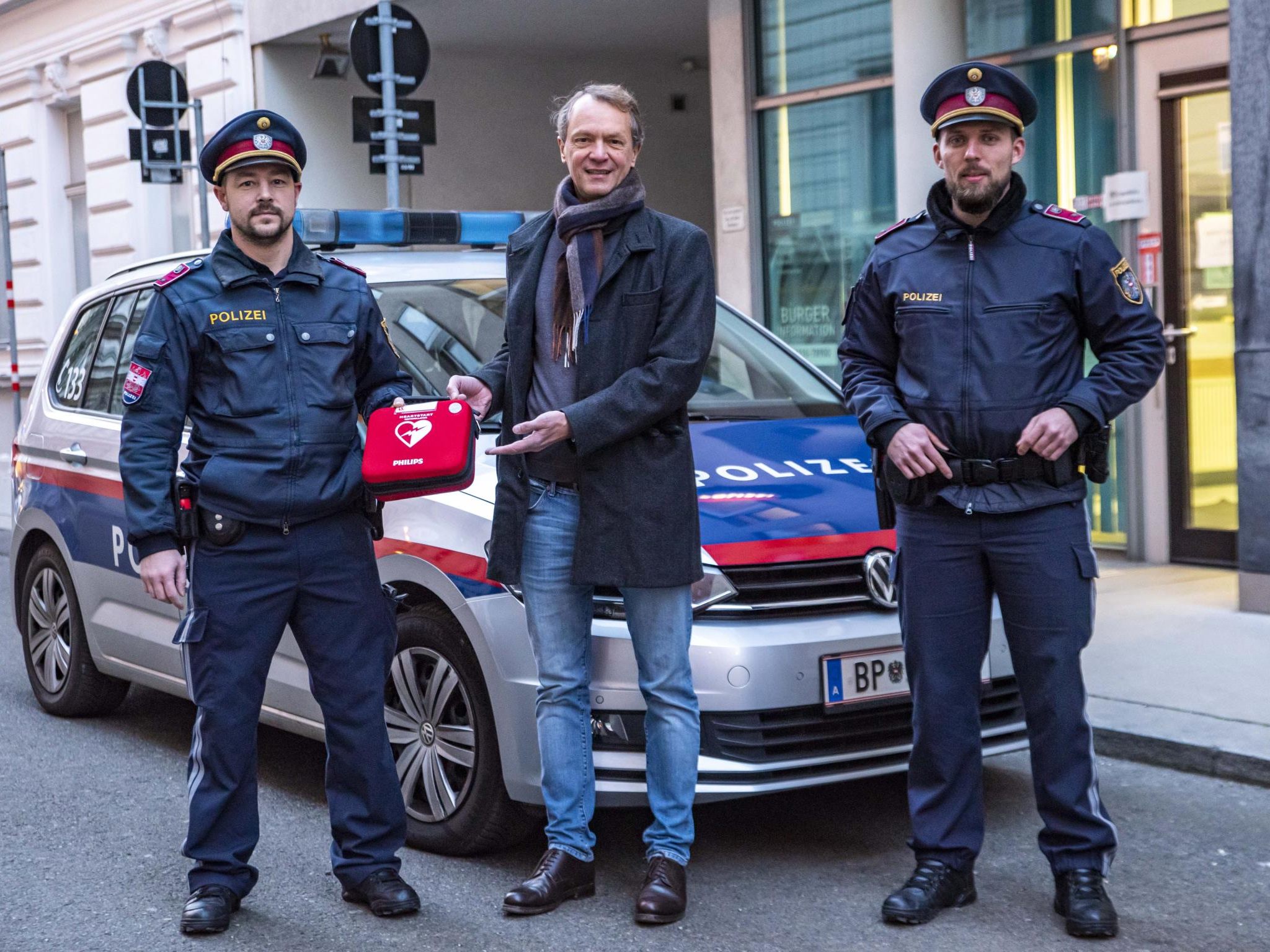 Einem 56-Jährigen wurde in Wien-Josefstadt das Leben gerettet. Einem 56-Jährigen wurde in Wien-Josefstadt das Leben gerettet.