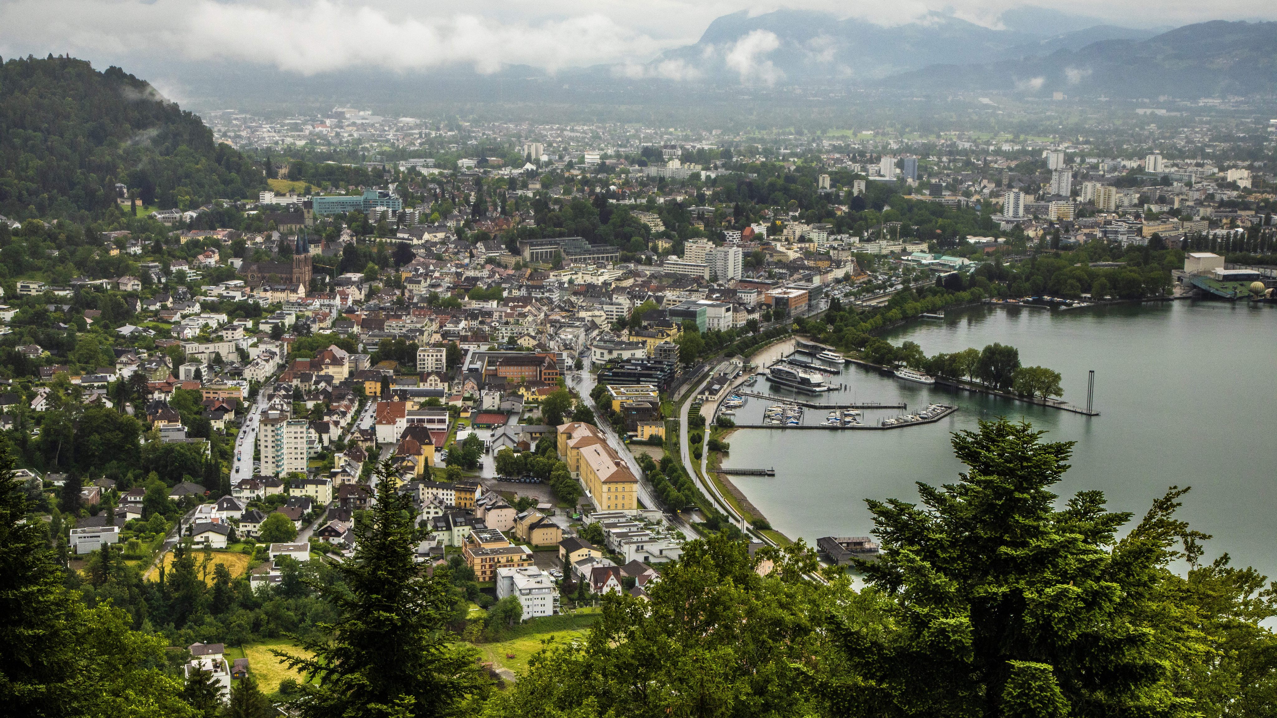 In Bregenz findet eine angemeldete Versammlung statt.