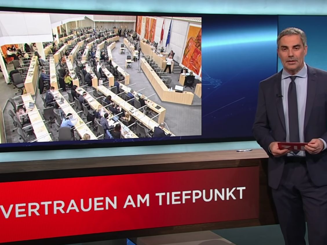 Roman Rafreider trat am 14.12. scheinbar betrunken auf.