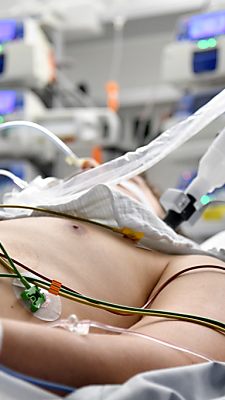 Anteil der geimpften Covid-Patienten in Spitälern geht zurück