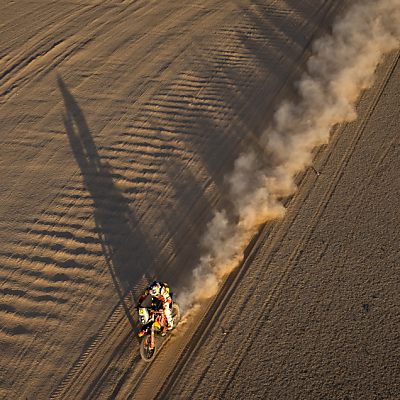 Walkner bei Dakar schon Gesamt-Dritter/Archiv
