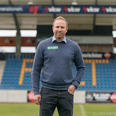 Neo-Coach Ludovic Magnin in Altach vorgestellt