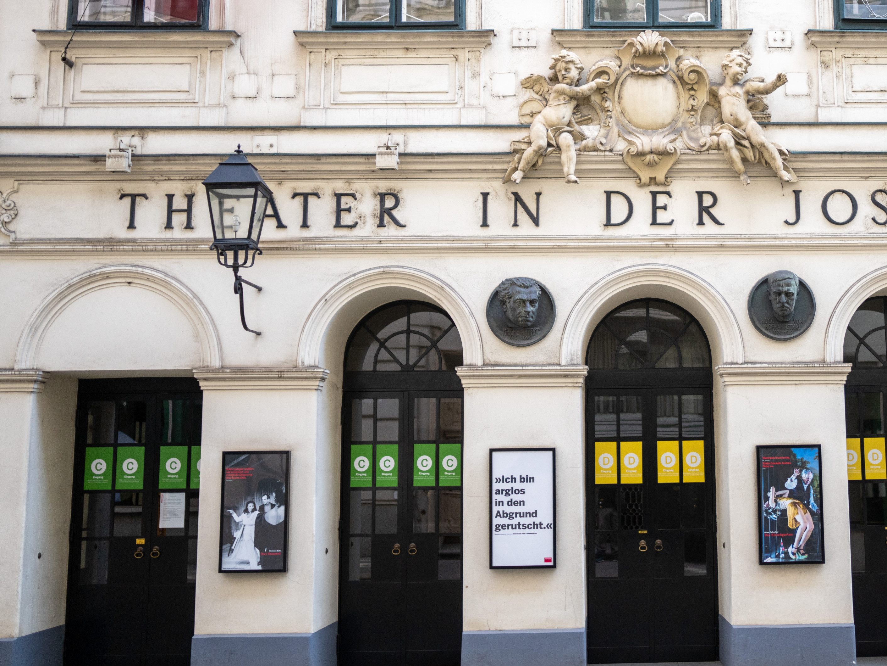 Auch das Theater in der Josefstadt musste coronabedingt Veranstaltungen absagen.