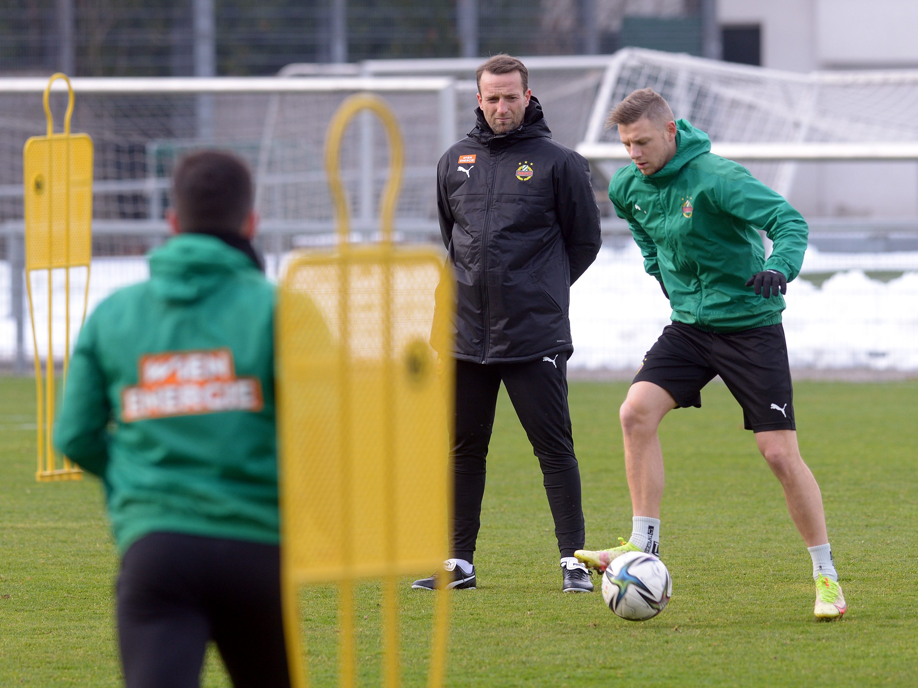 Rapid Wien startete ins Trainingslager. Rapid Wien startete ins Trainingslager.