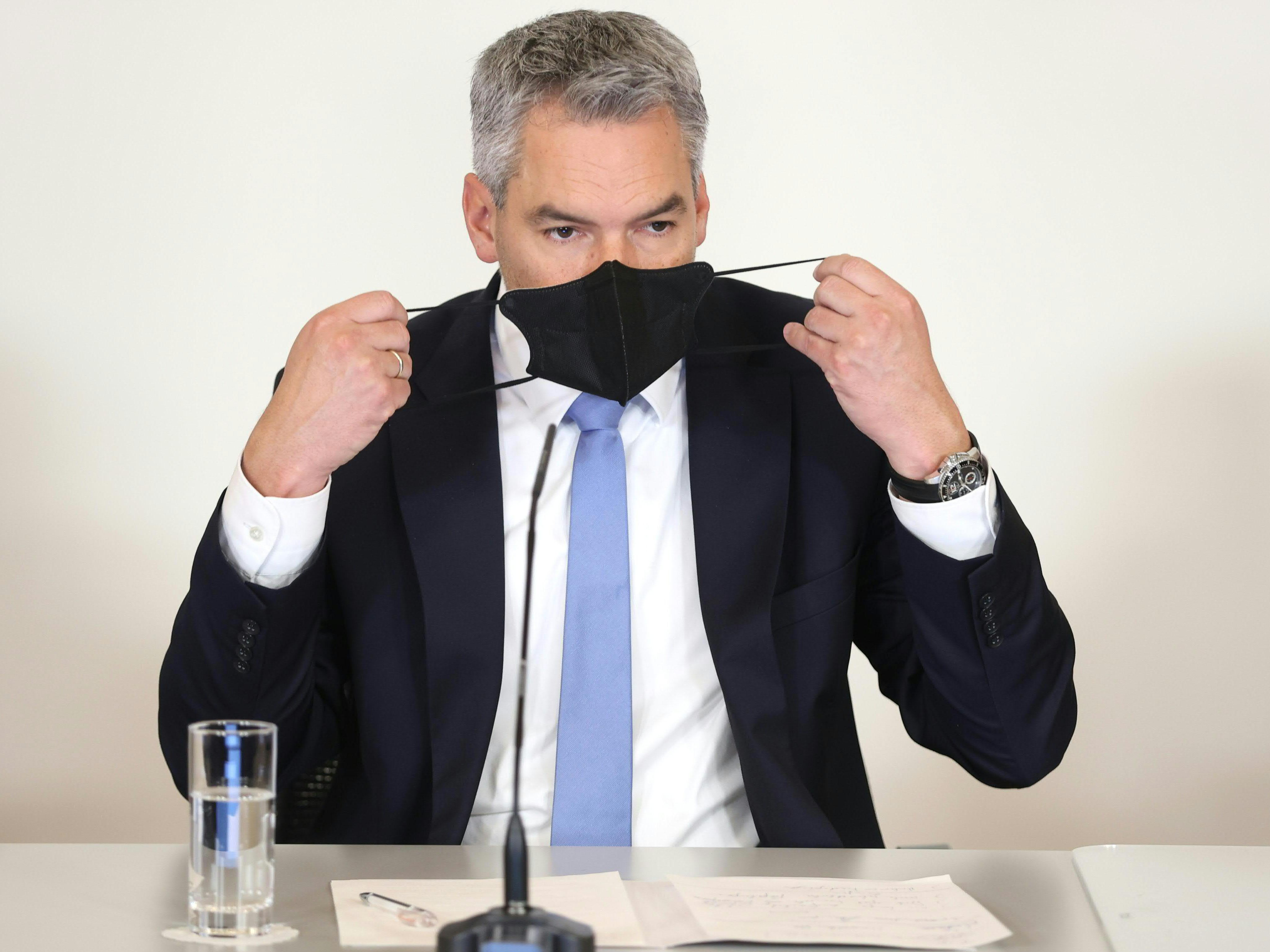 Bundeskanzler Karl Nehammer (ÖVP) ist wohlauf. Bundeskanzler Karl Nehammer (ÖVP) ist wohlauf.