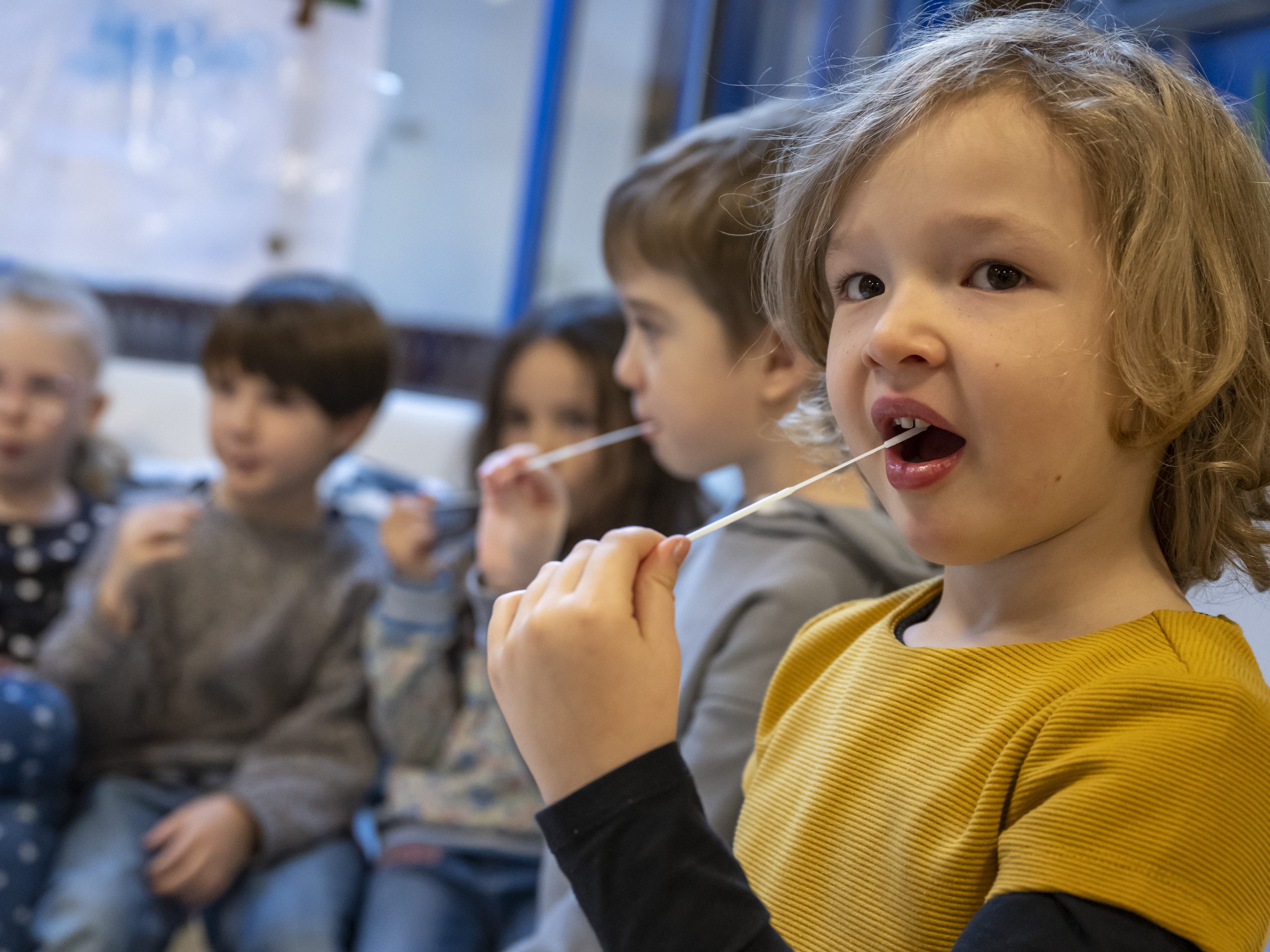 Testungen in Kindergärten