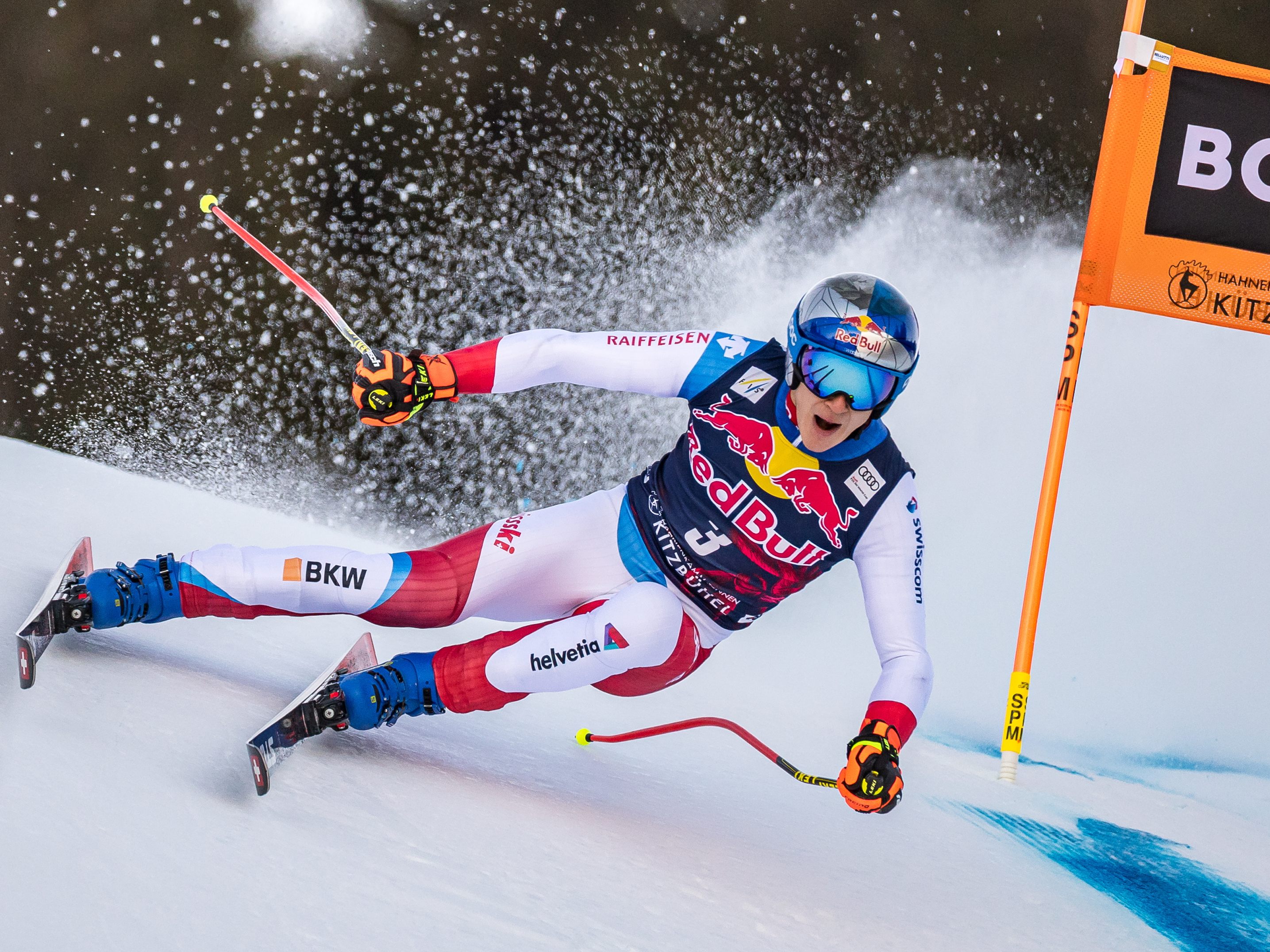 Erstes Training in Kitzbühel Erstes Training in Kitzbühel