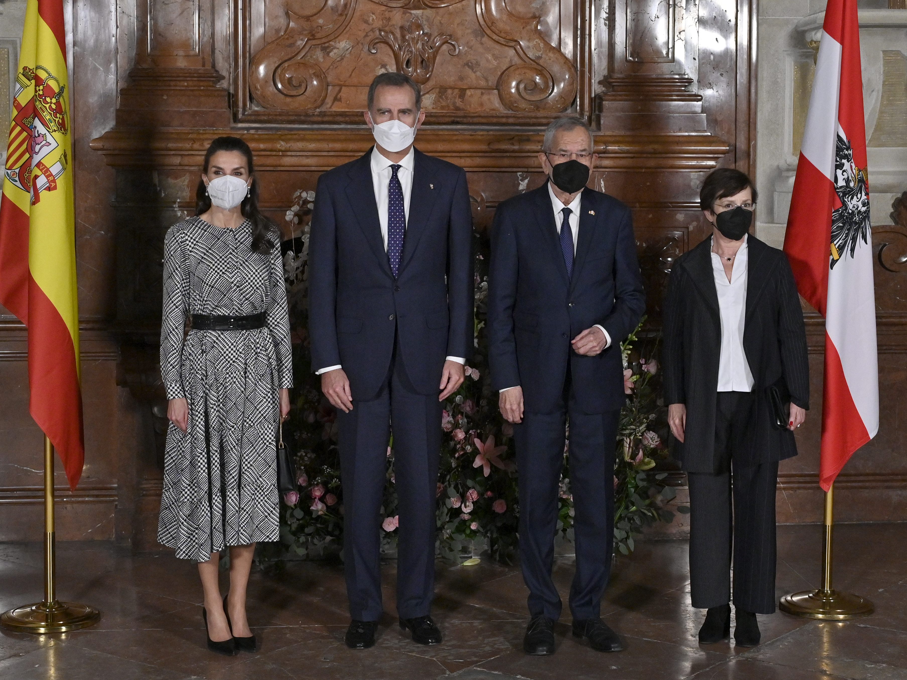 Eine Ausstellung im Wiener Belvedere wurde von Spaniens Königspaar eröffnet. Eine Ausstellung im Wiener Belvedere wurde von Spaniens Königspaar eröffnet.