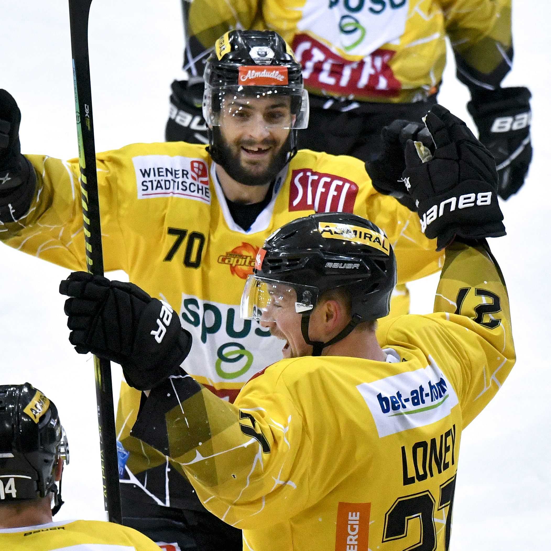 Knapper Sieg für die Vienna Capitals.