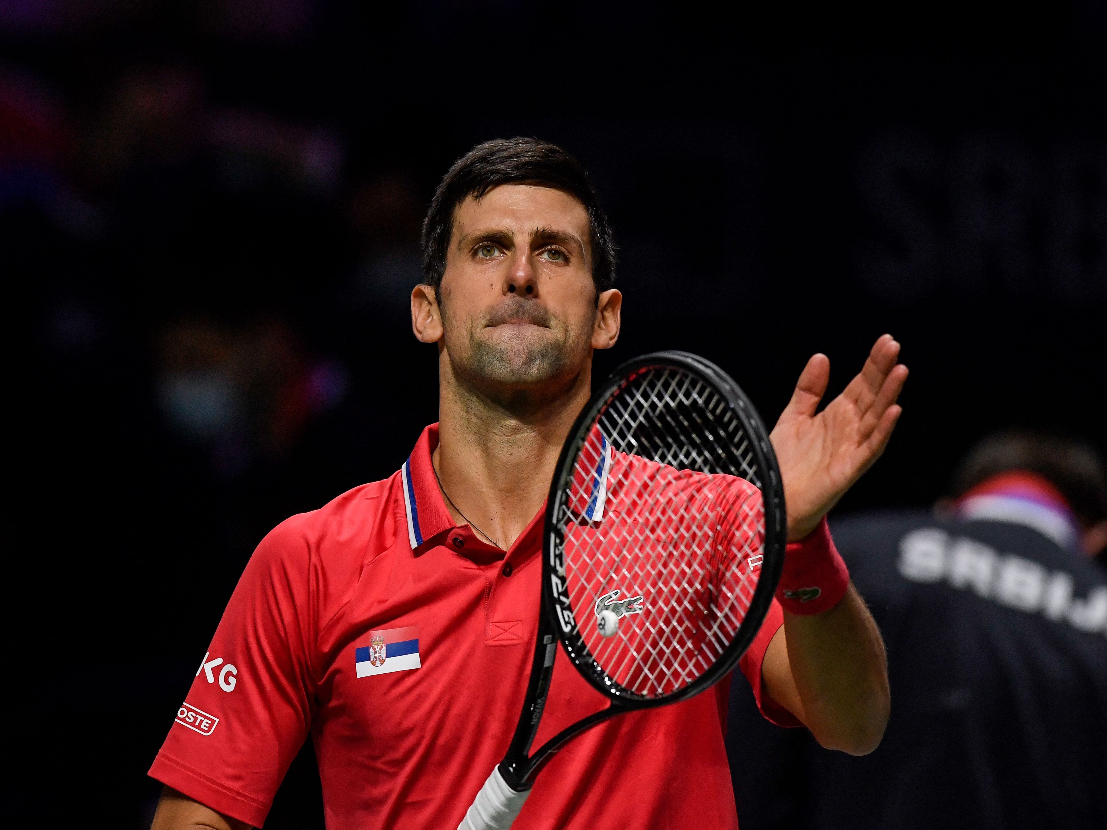 Keine Impfung: Djokovic dank Ausnahmeregelung bei Australian Open dabei. Keine Impfung: Djokovic dank Ausnahmeregelung bei Australian Open dabei.
