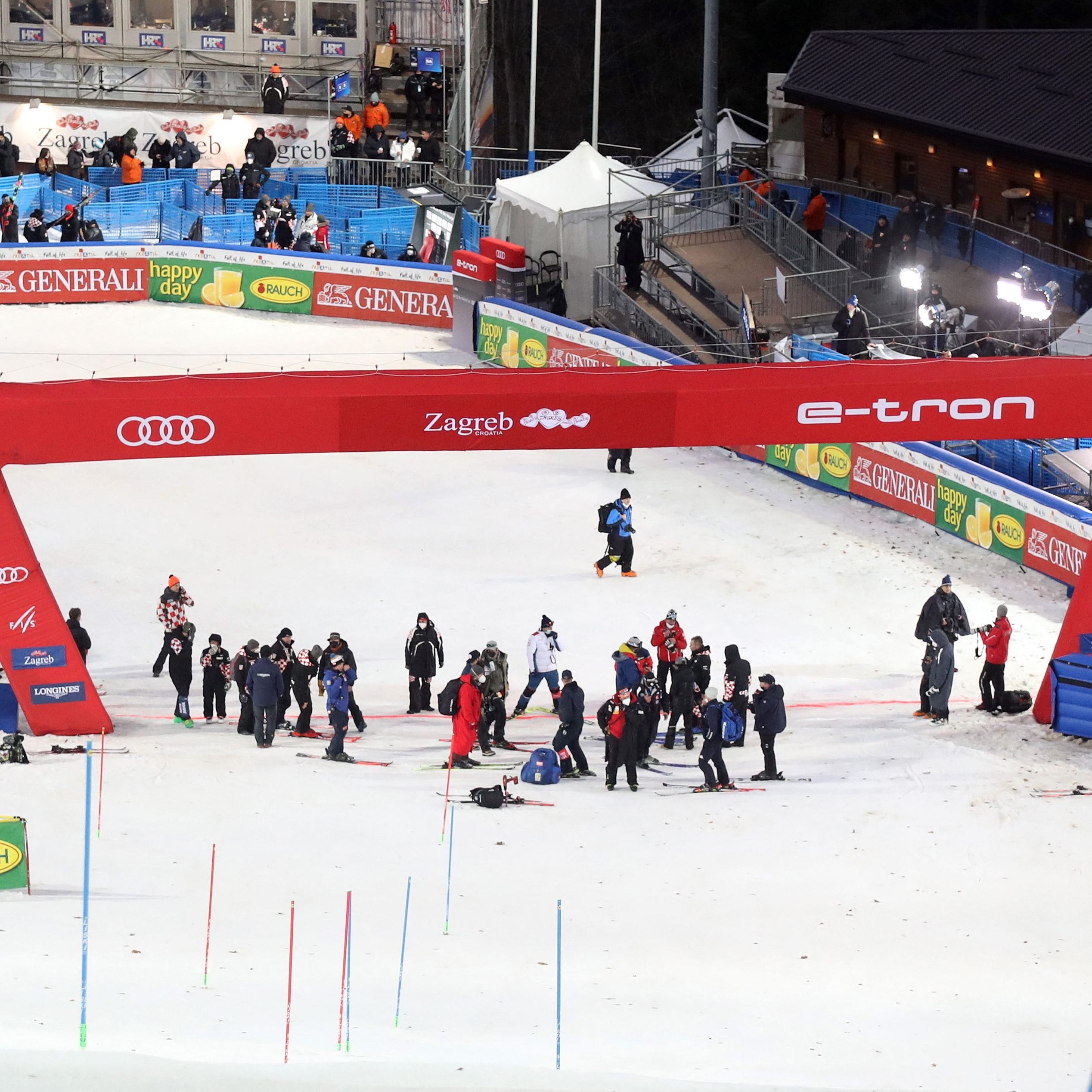 Am Donnerstag soll der abgesagte Zagreb-Slalom nachgeholt werden.