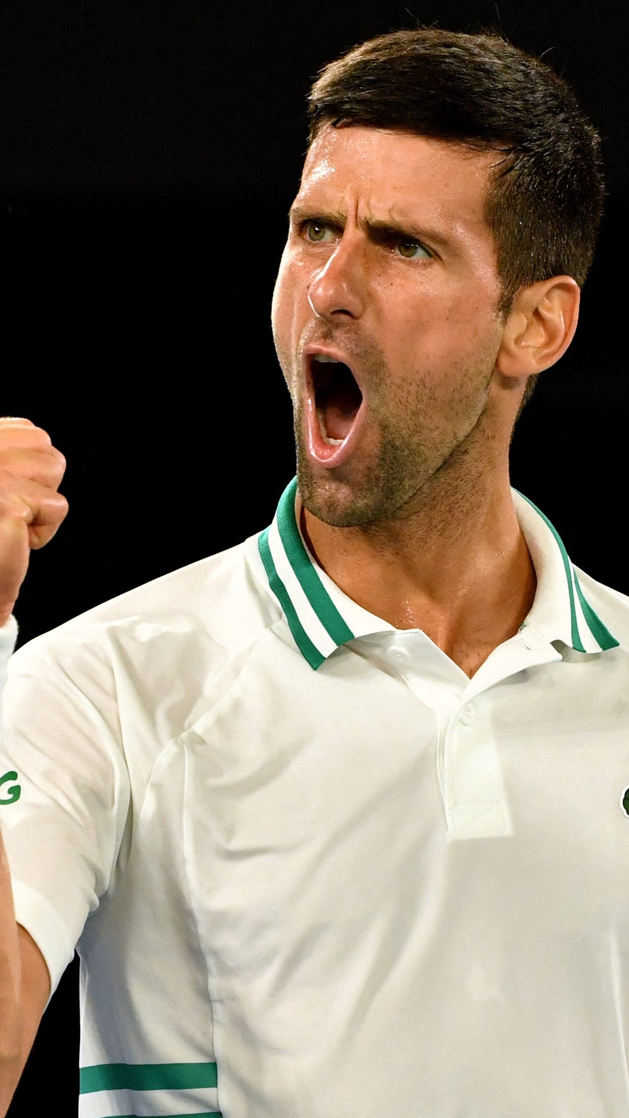 Novak Djokovic steht in Melbourne schon wieder auf dem Platz.