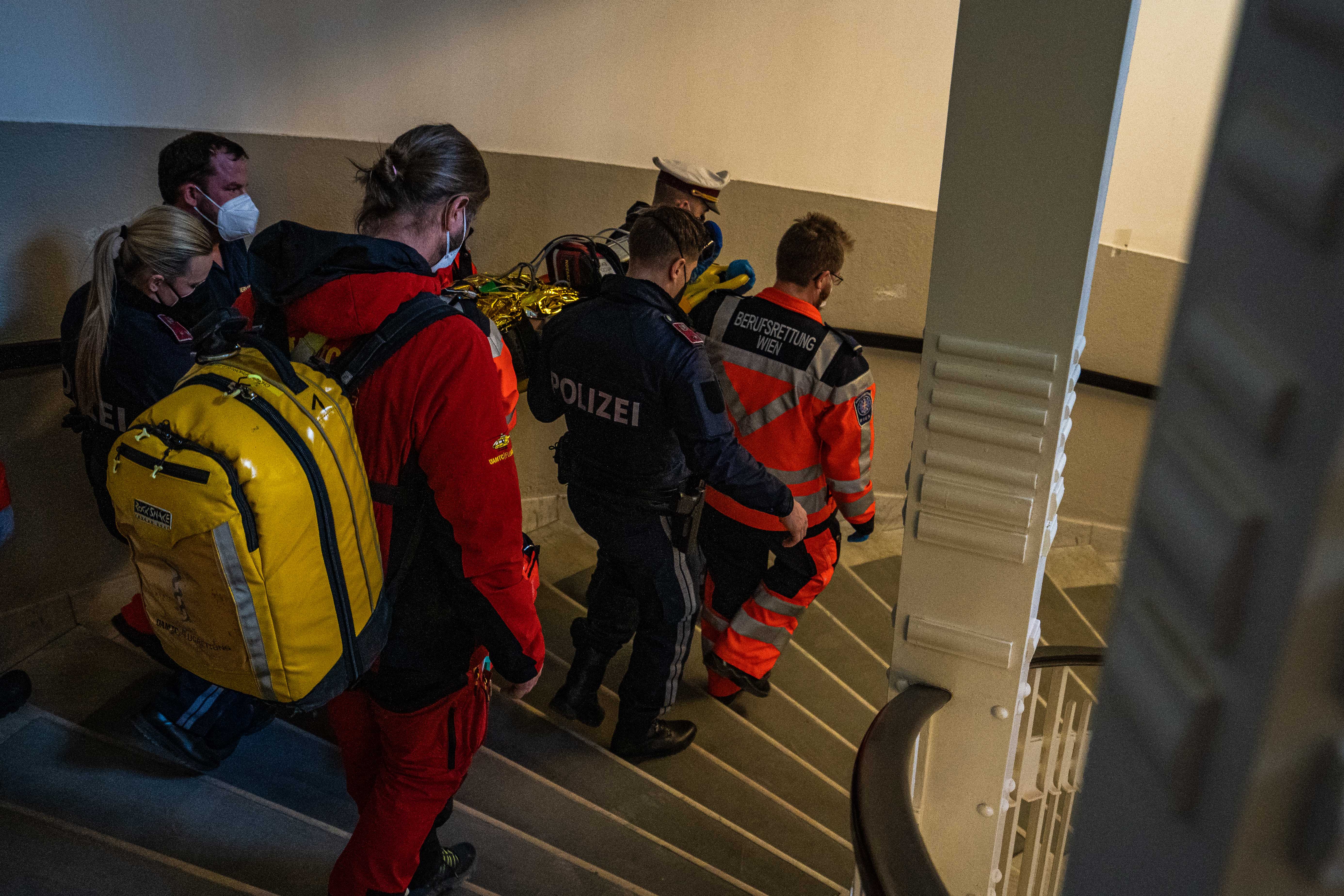 Ein Mann wurde schwer verletzt. Ein Mann wurde schwer verletzt.