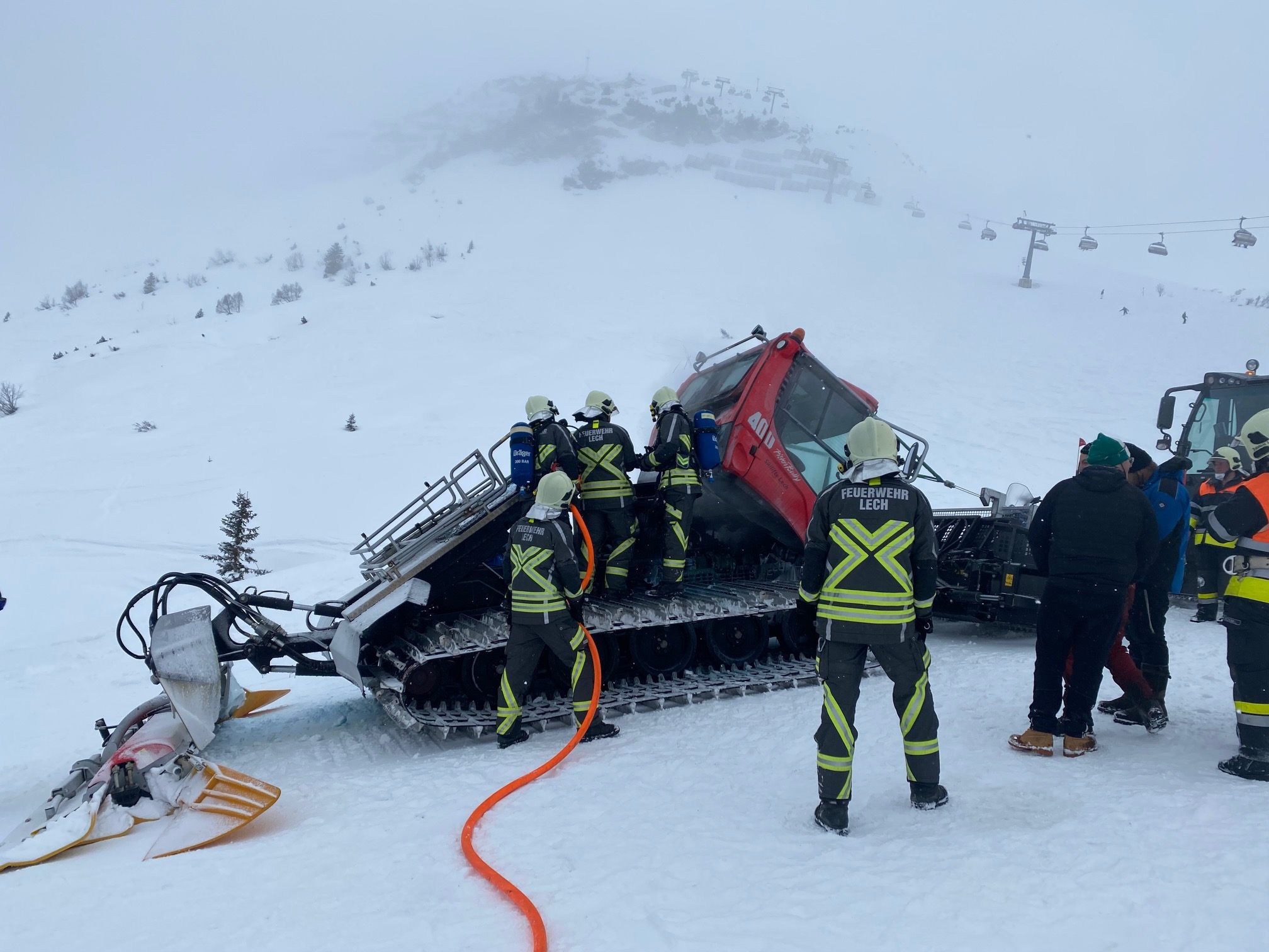 Die Feuerwehr konnte den Brand löschen.