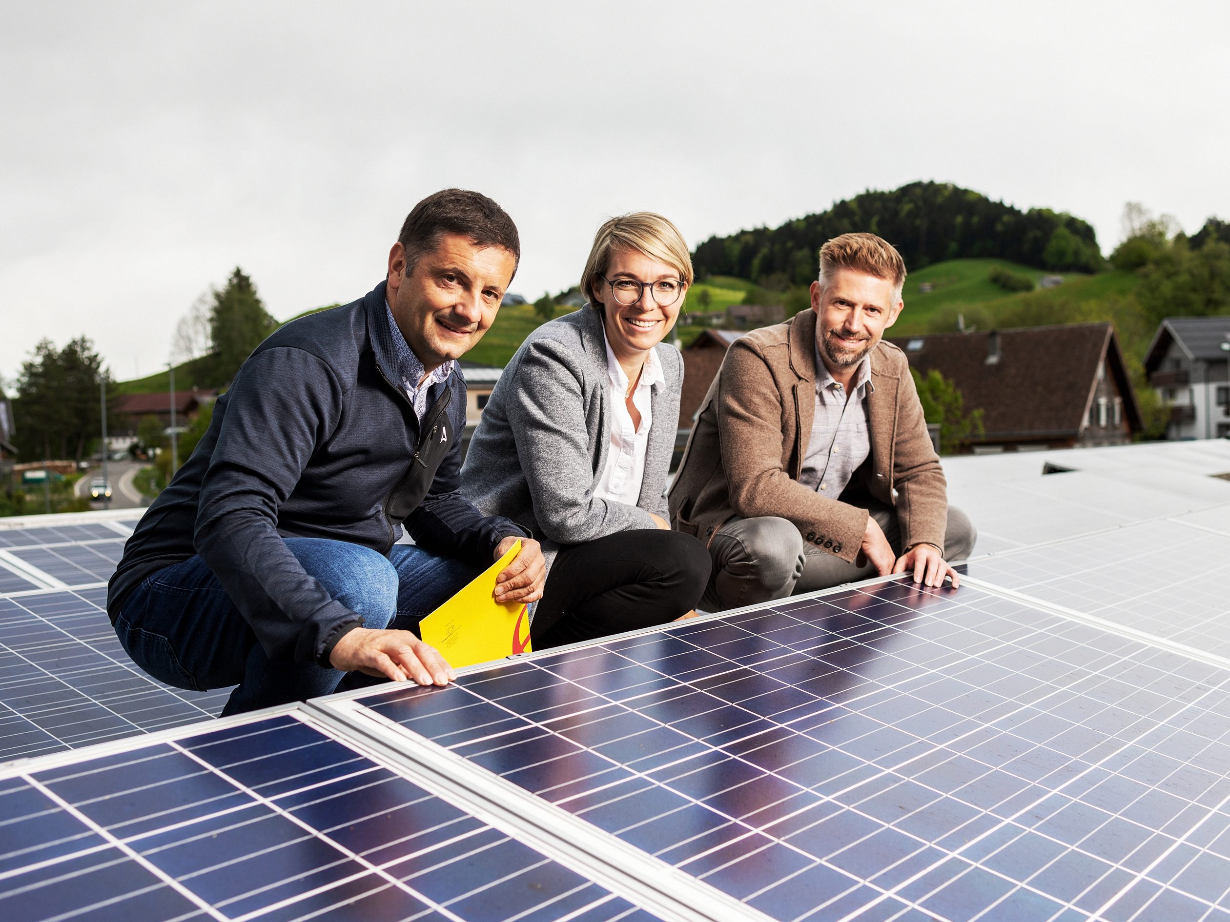 Über alle Dächer des Vorderwalds hinweg ist eine mehr als doppelt so hohe PV-Leistung pro Einwohner installiert als im Vergleich zum Landesdurchschnitt.