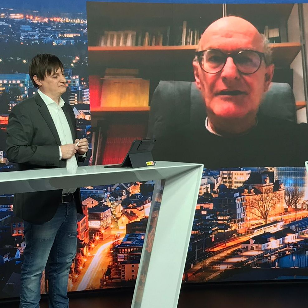 Peter Bußjäger war am Donnerstag zu Gast bei "Vorarlberg LIVE".