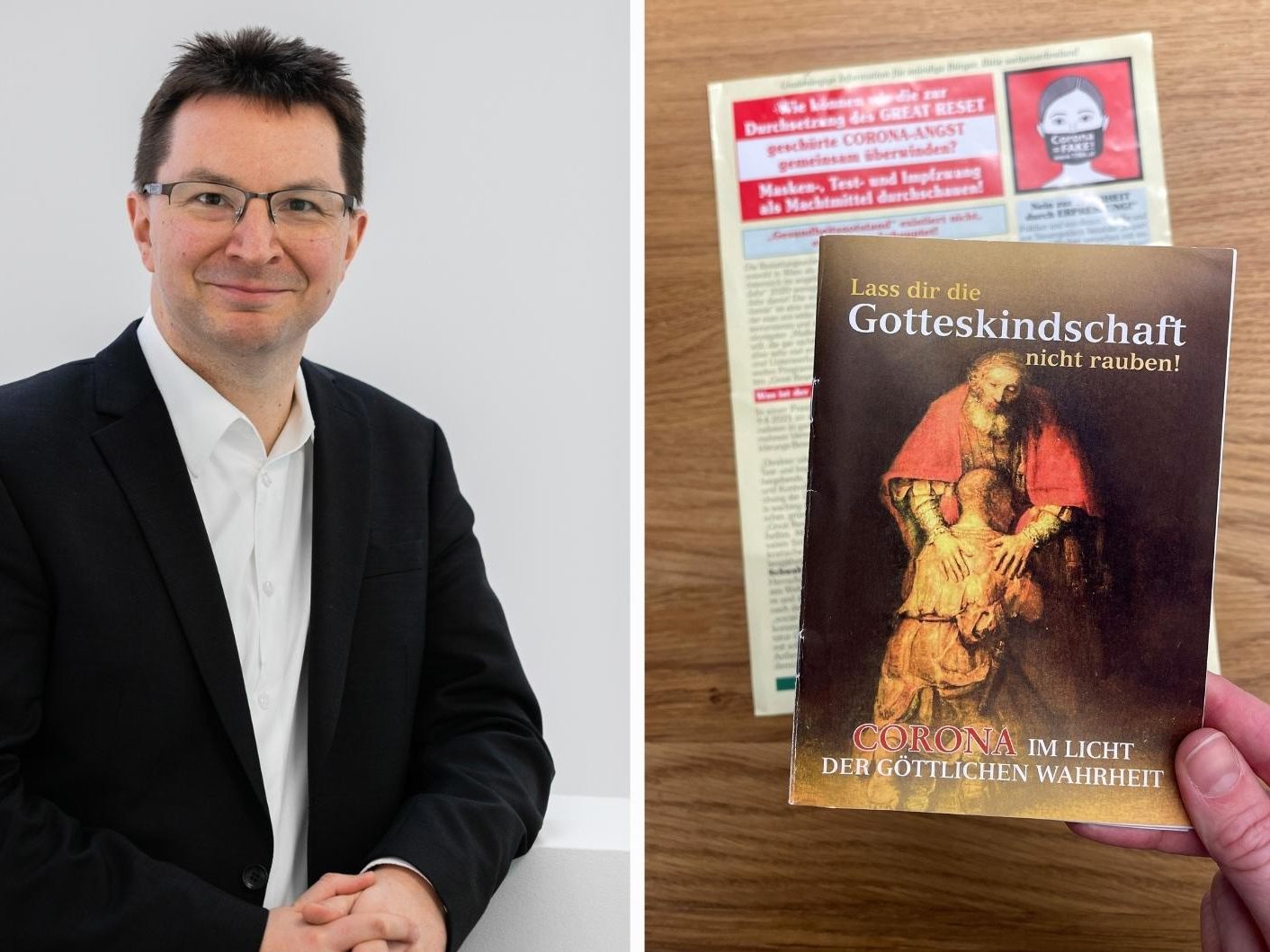 Der Religions- und Politikwissenschaftler Dr. Michael Blume forscht bereits seit Langem zum Thema Extremismus und Verschwörungsglauben.
