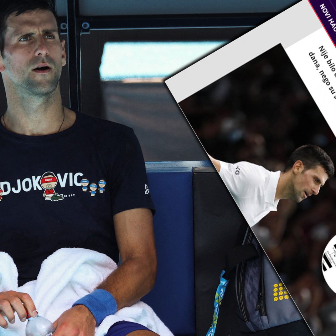 In den serbischen Medien wird deutlich wohlwollender über Djokovic berichtet als international.