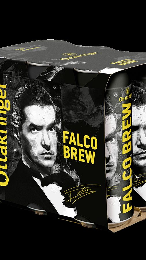 Die Ottakringer Brauerei stellt das "FALCO BREW" vor.