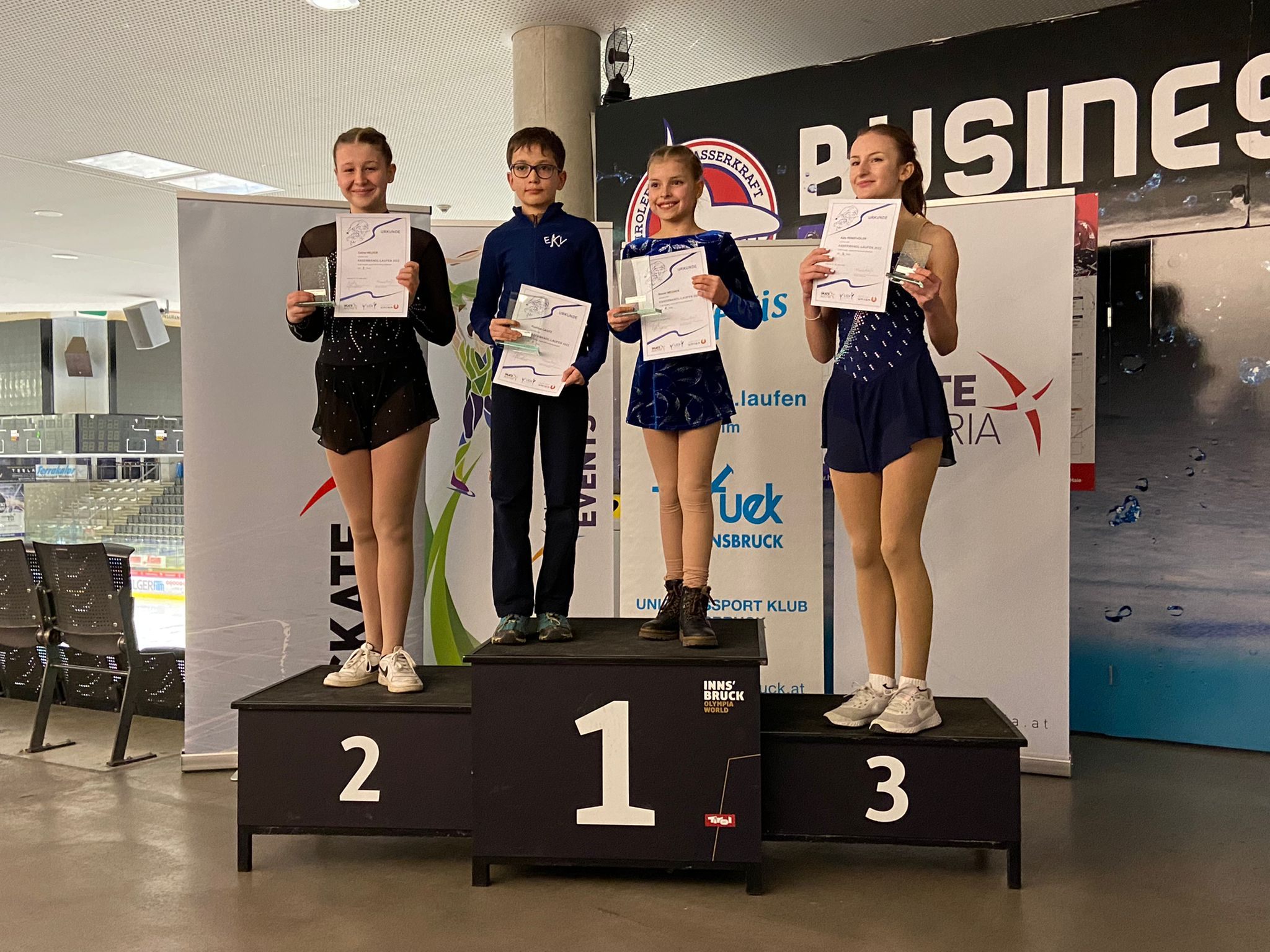 Celina sicherte sich den hervorragenden 2. Rang in der Gruppe Jungend 2B Celina sicherte sich den hervorragenden 2. Rang in der Gruppe Jungend 2B