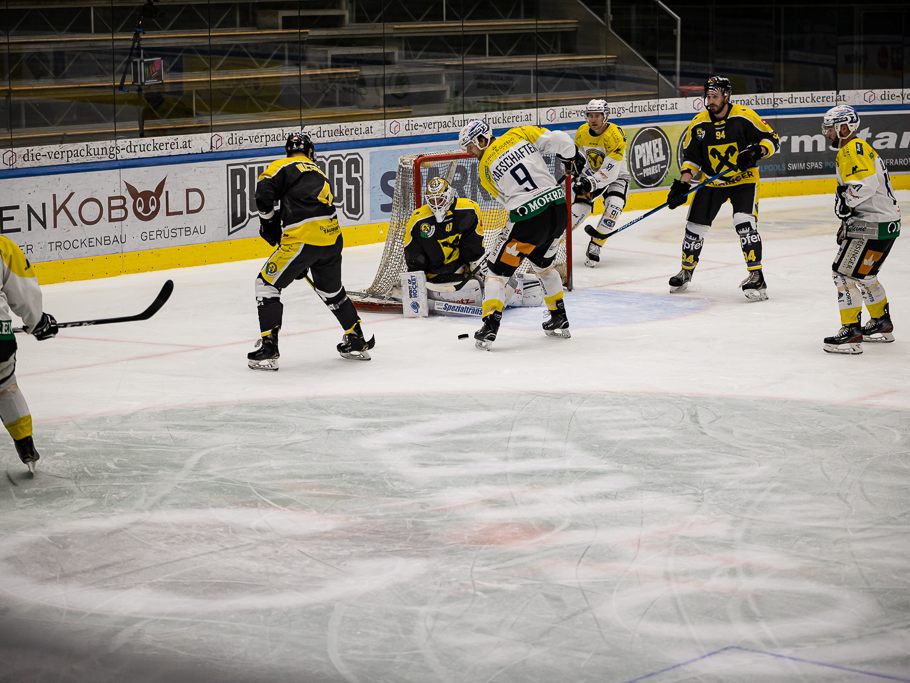 Kainz und Co. feierten am Samstag bei den Wattens Penguins einen Erfolg im Penaltyschiessen