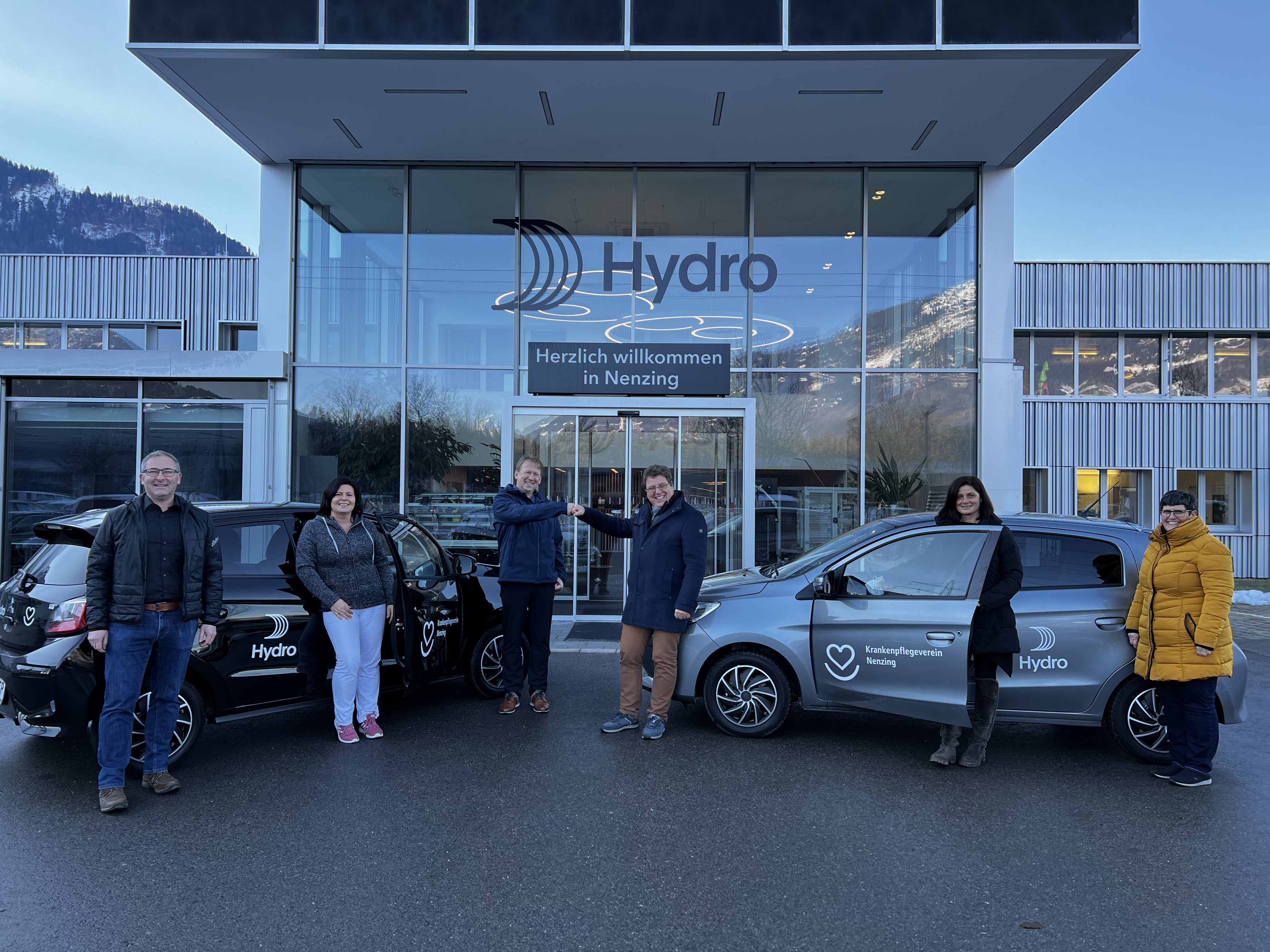 Dank der Firma Hydro Nenzing ist das Pflegeteam des Krankenpflegeverein Nenzing mobil. Dank der Firma Hydro Nenzing ist das Pflegeteam des Krankenpflegeverein Nenzing mobil.