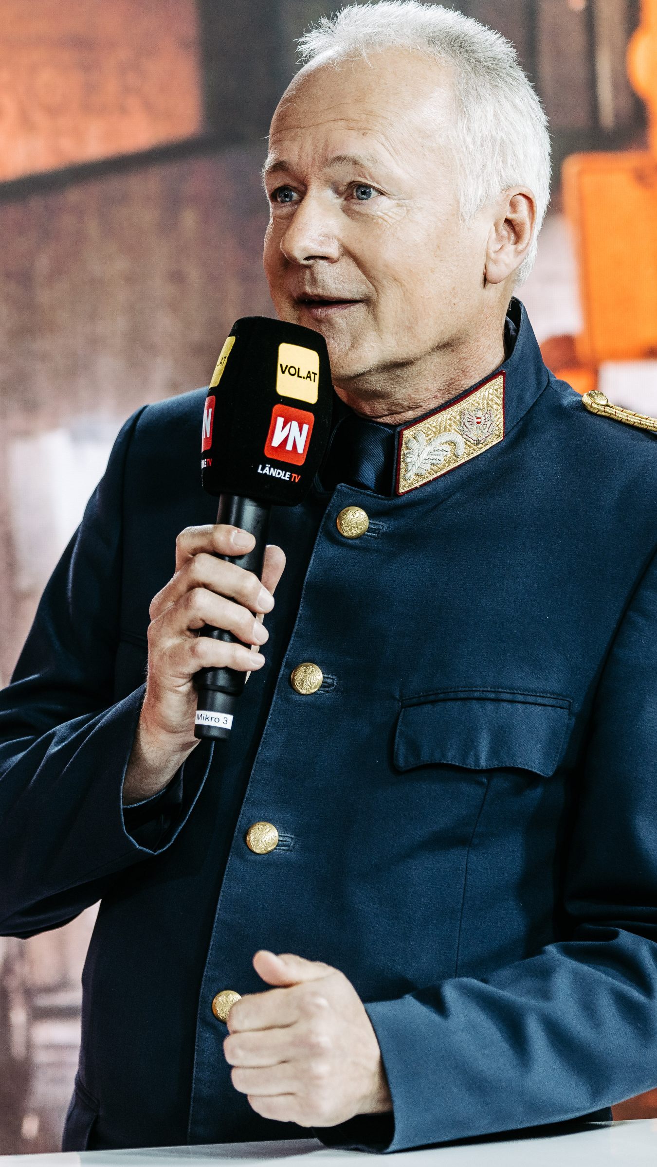 Polizeidirektor Hans-Peter Ludescher war am Freitag zu Gast bei "Vorarlberg LIVE".