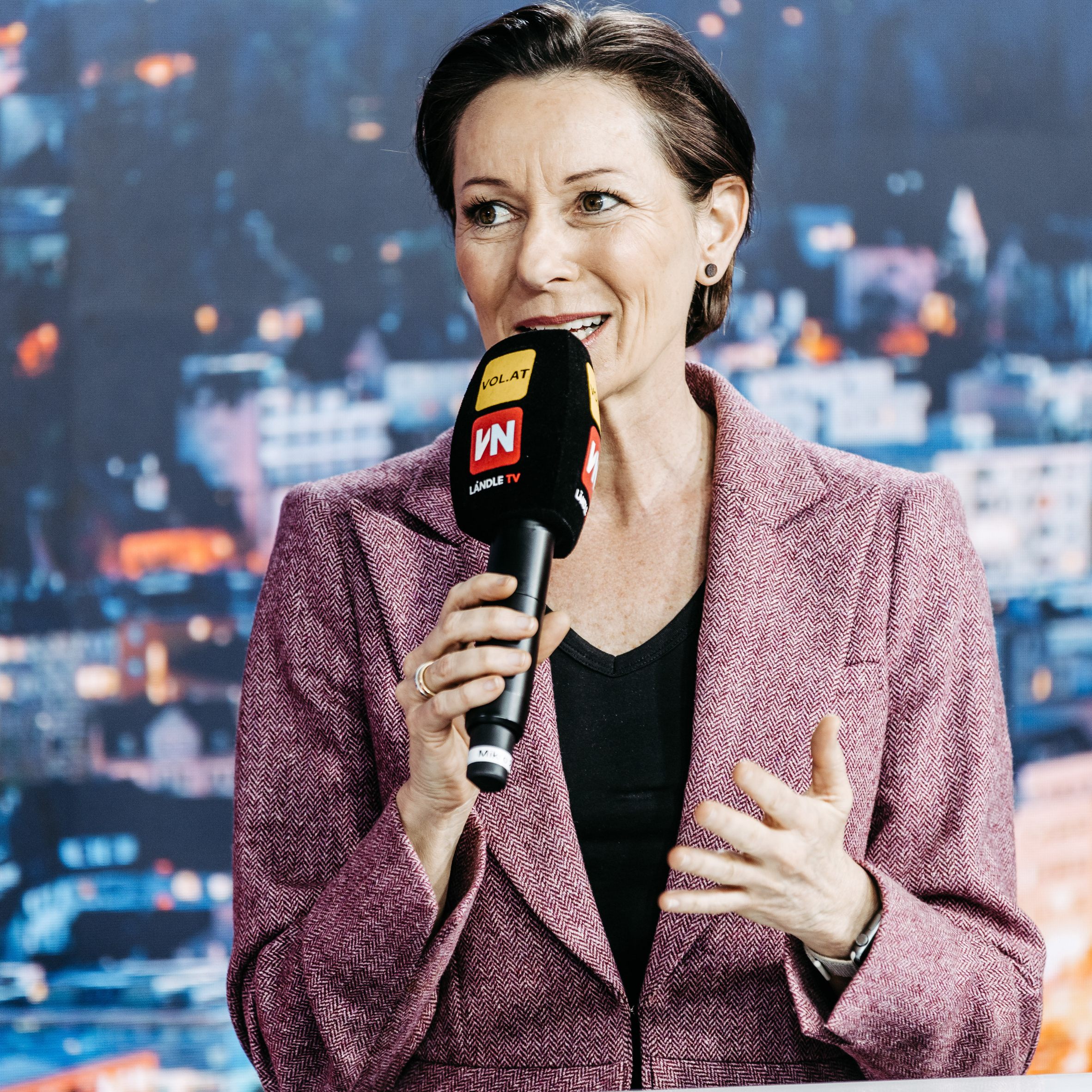 Landesrätin Martina Rüscher war am Freitag zu Gast bei "Vorarlberg LIVE".