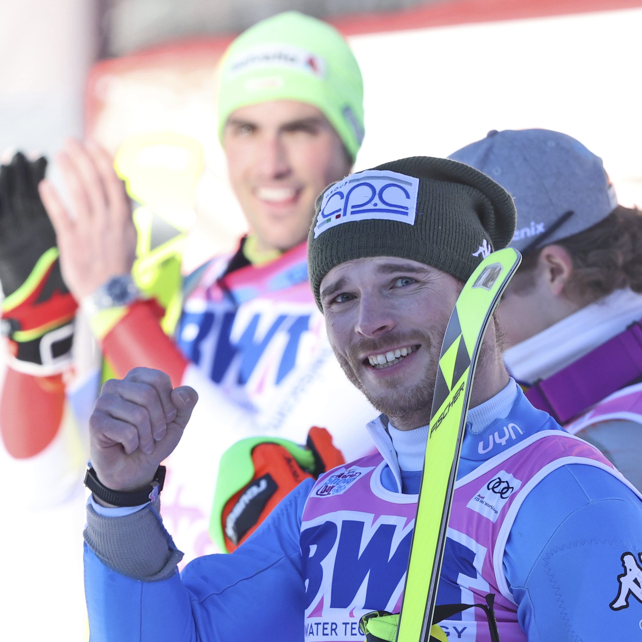 Lucas Braathen gewinnt am Sonntag in Wengen.