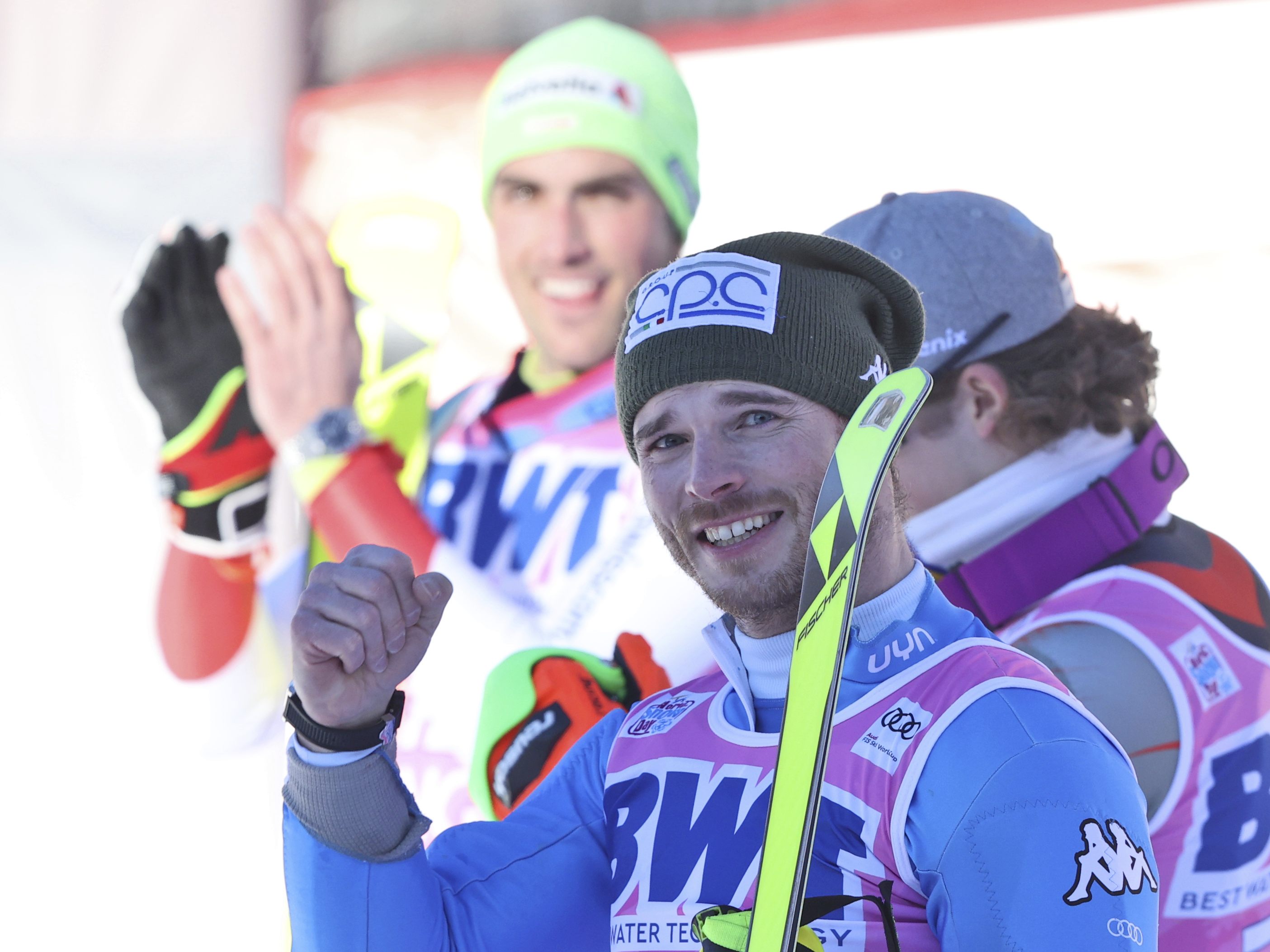 Lucas Braathen gewinnt am Sonntag in Wengen.