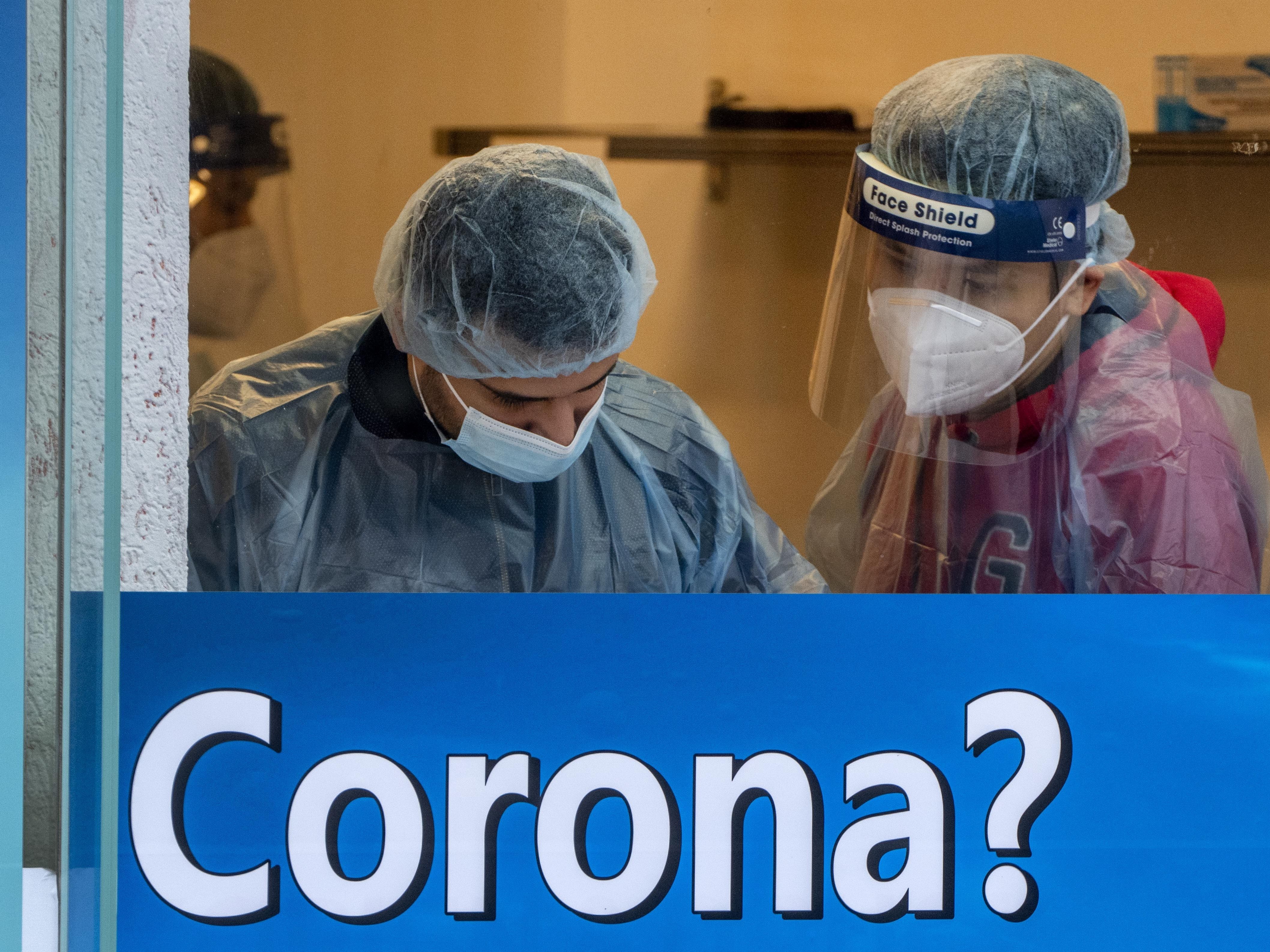 Aktuelle Corona-Neuinfektionen am Freitag in Österreich.
