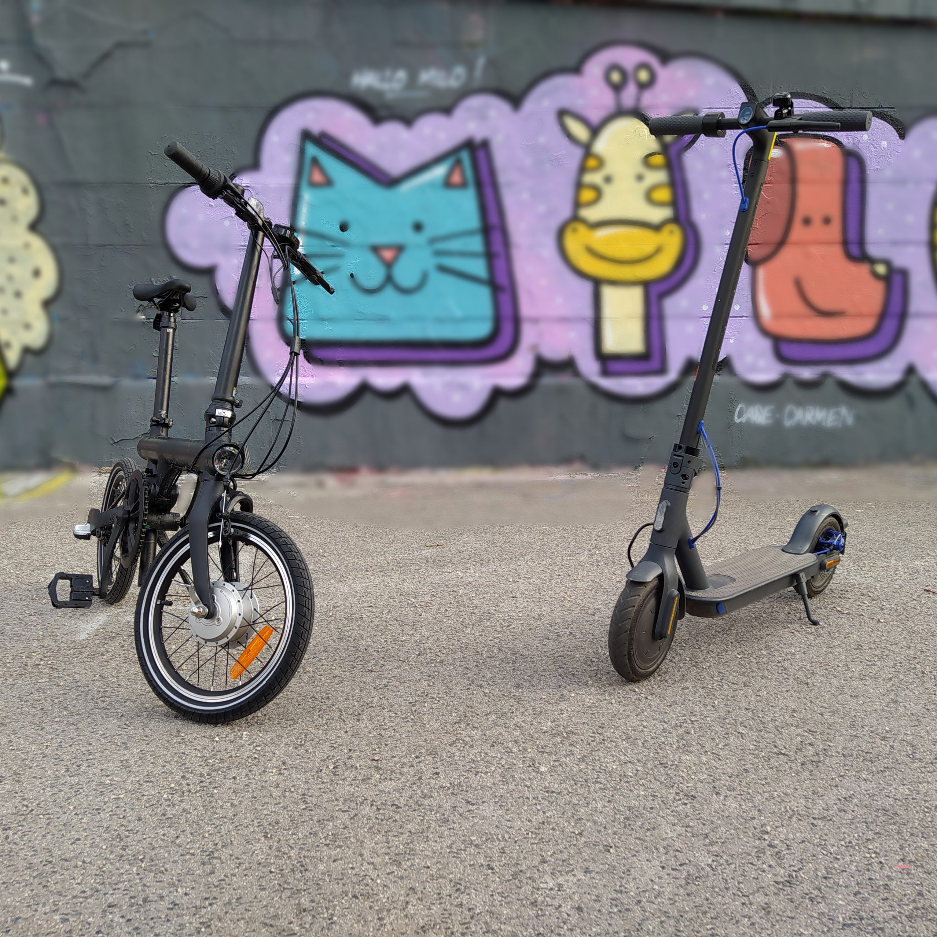 E-Bike und E-Scooter von Xiaomi im Test.