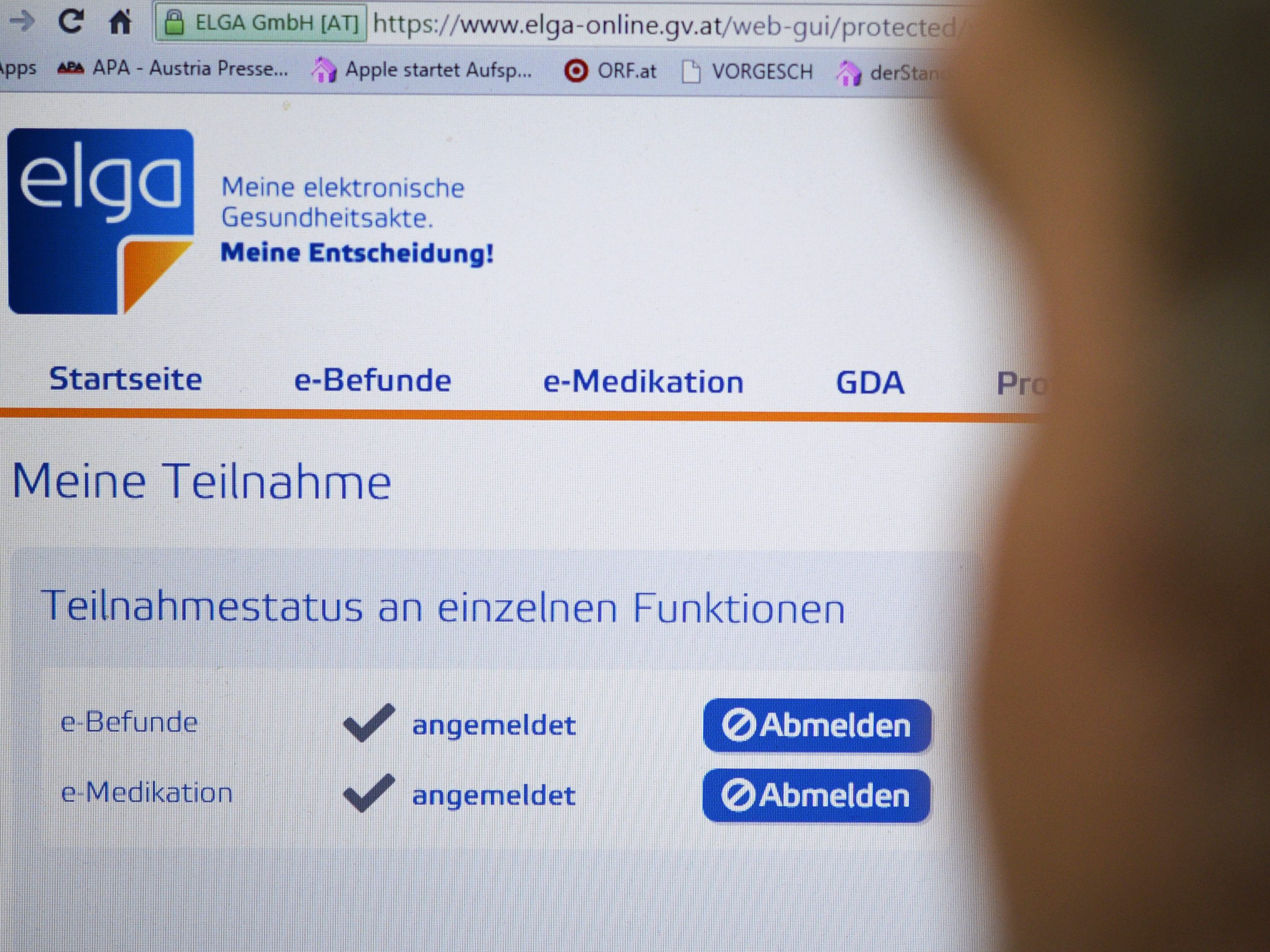 Laut ELGA dauert die technische Umsetzung der Impfpflicht noch bis April 2022. Laut ELGA dauert die technische Umsetzung der Impfpflicht noch bis April 2022.